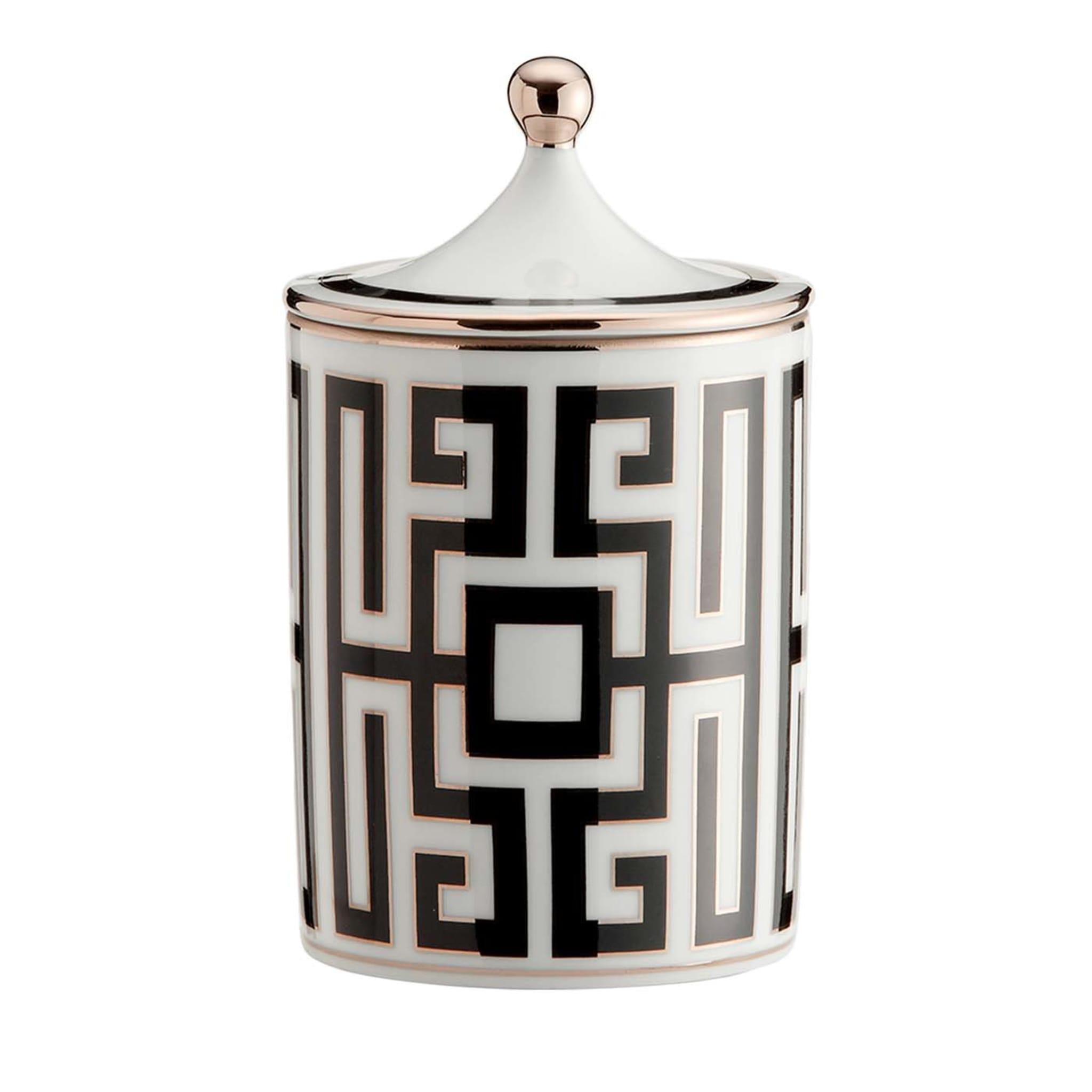 Labirinto Nero Candle with Lid by Gio Ponti - Main view