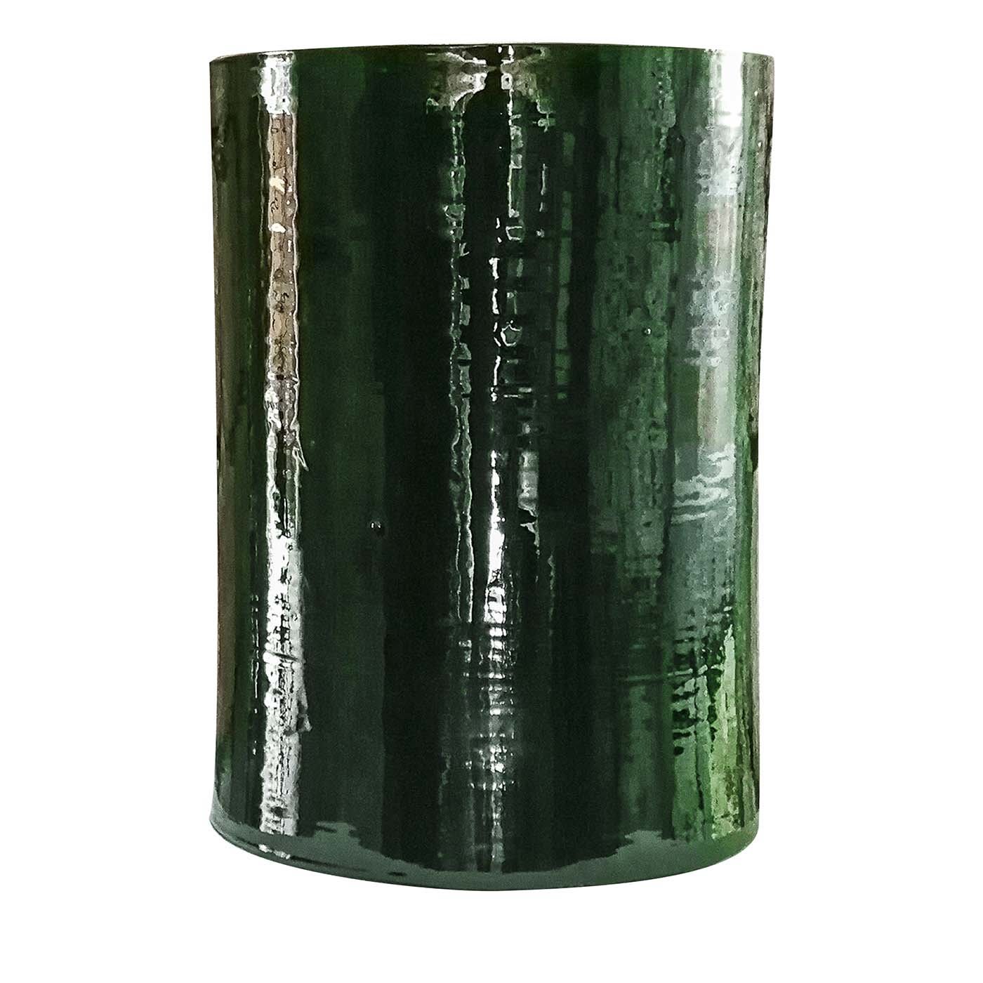 Terra Large Green Vase - Stefano Sanfilippo