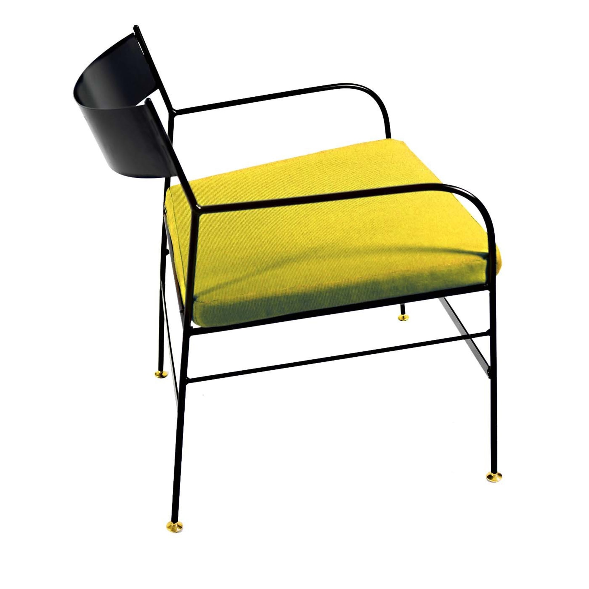 Set of 2 Curzio Green Chair - Main view