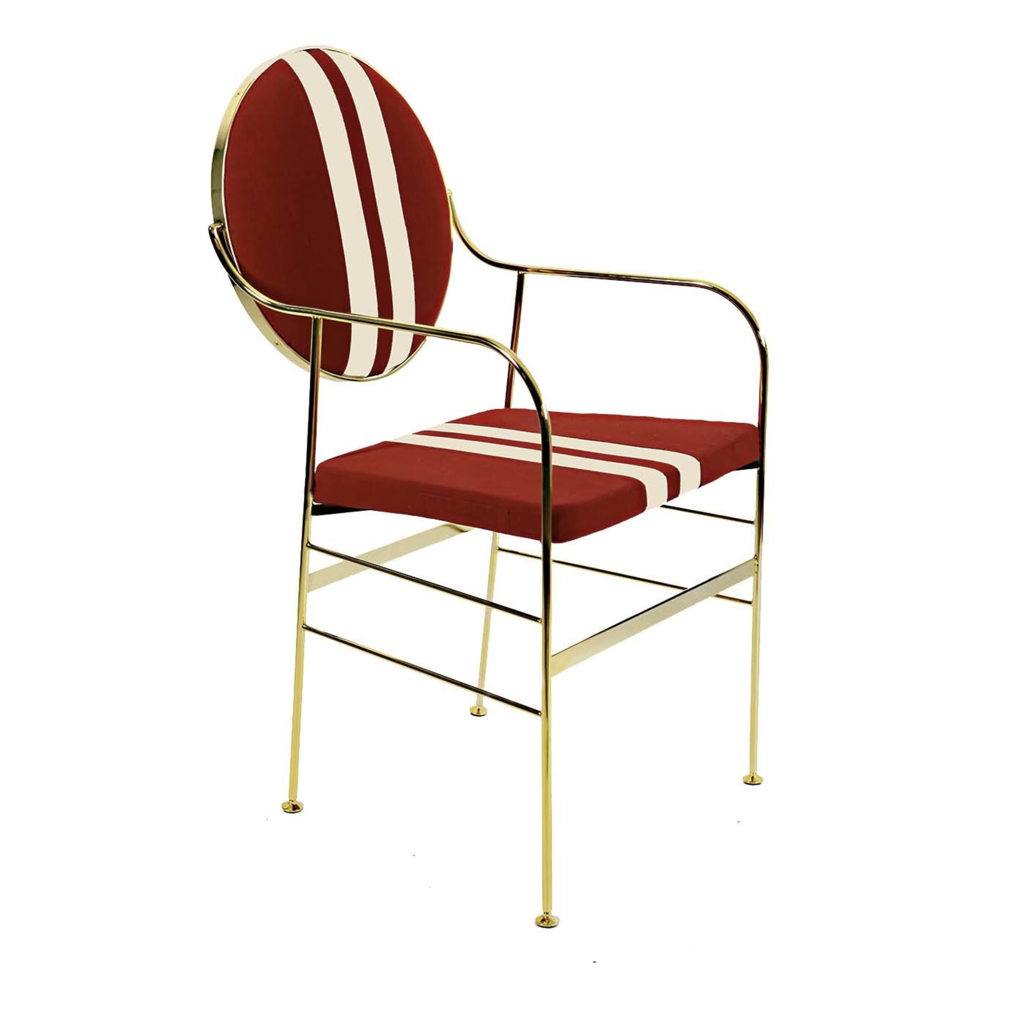 Set of 2 Luigina Gold BlackSport Chair - Main view