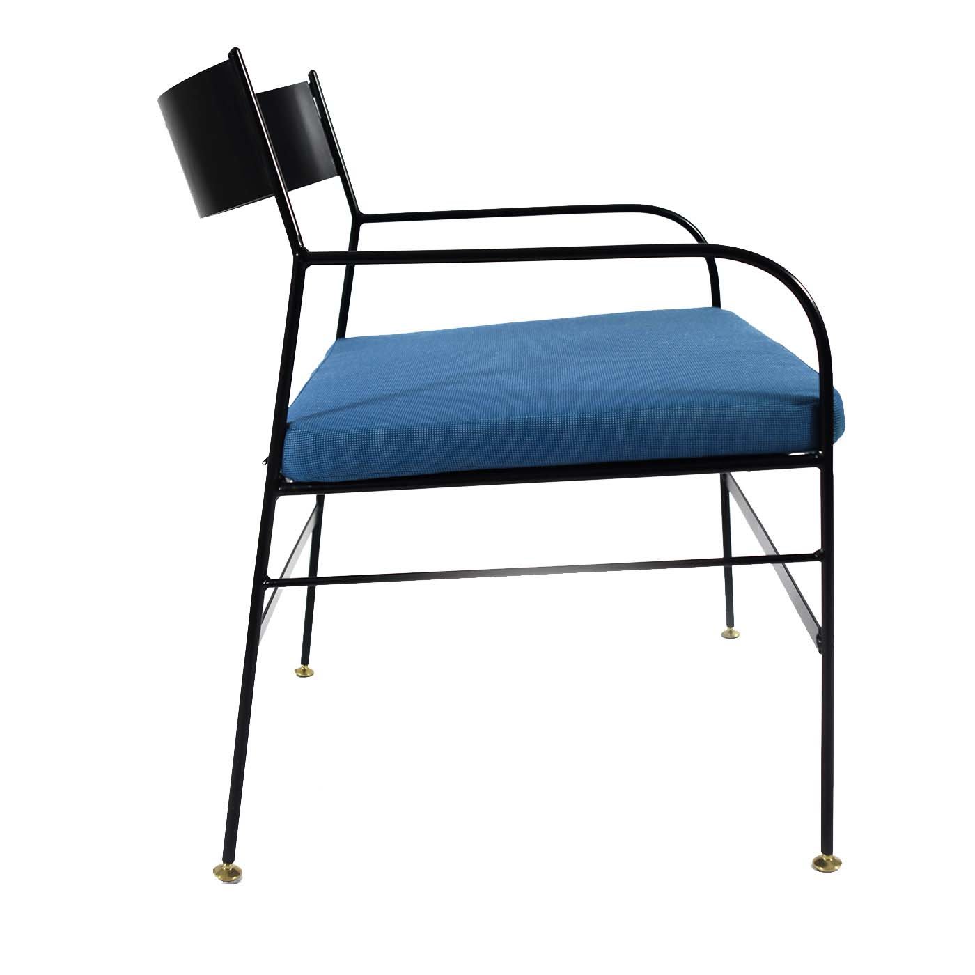 Curzio Blue Chair - Sotow