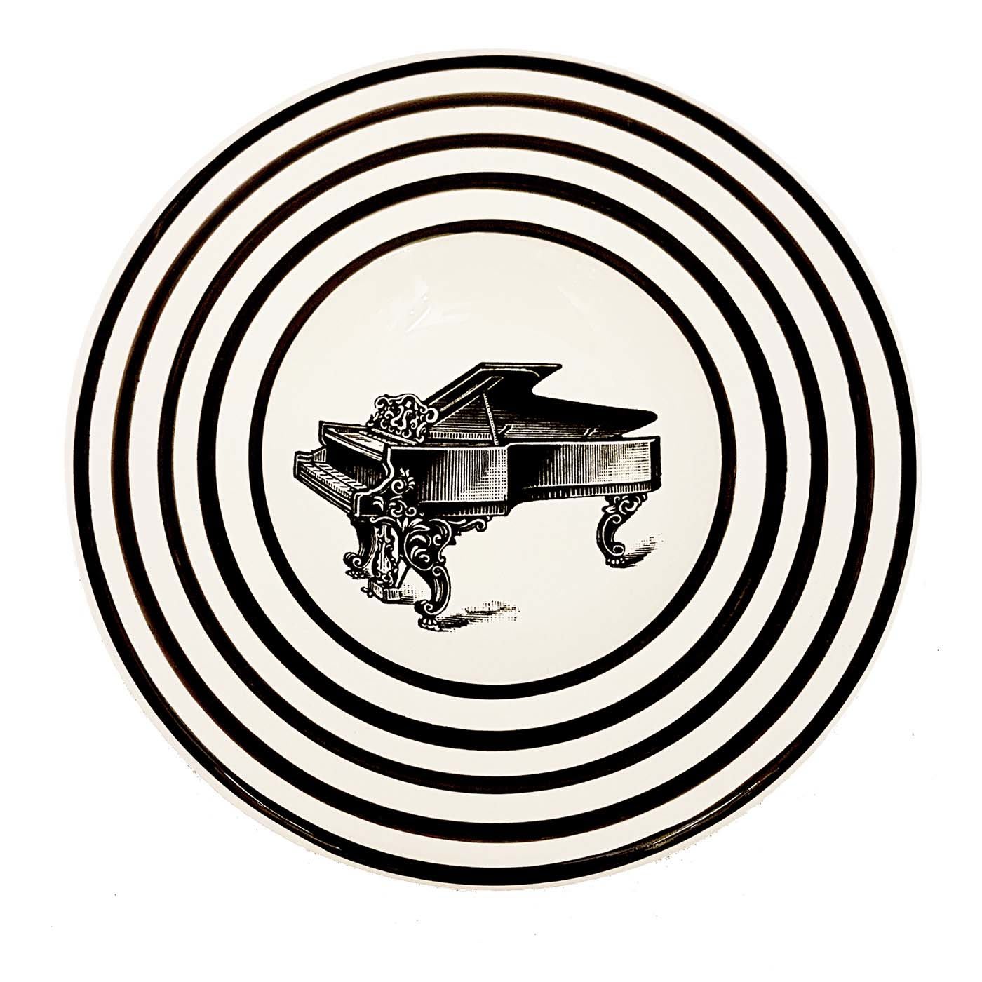 Piano Plate - Ceramica Gatti 1928
