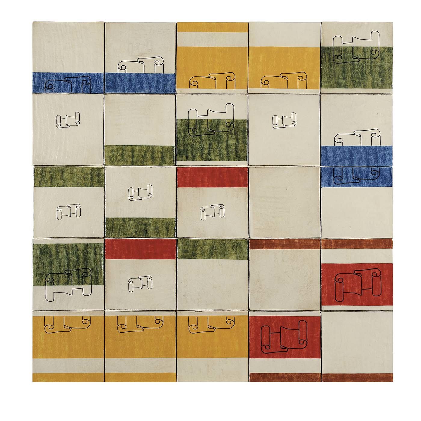 Le Papier 25-Tiles Panel - Studio Le Nid