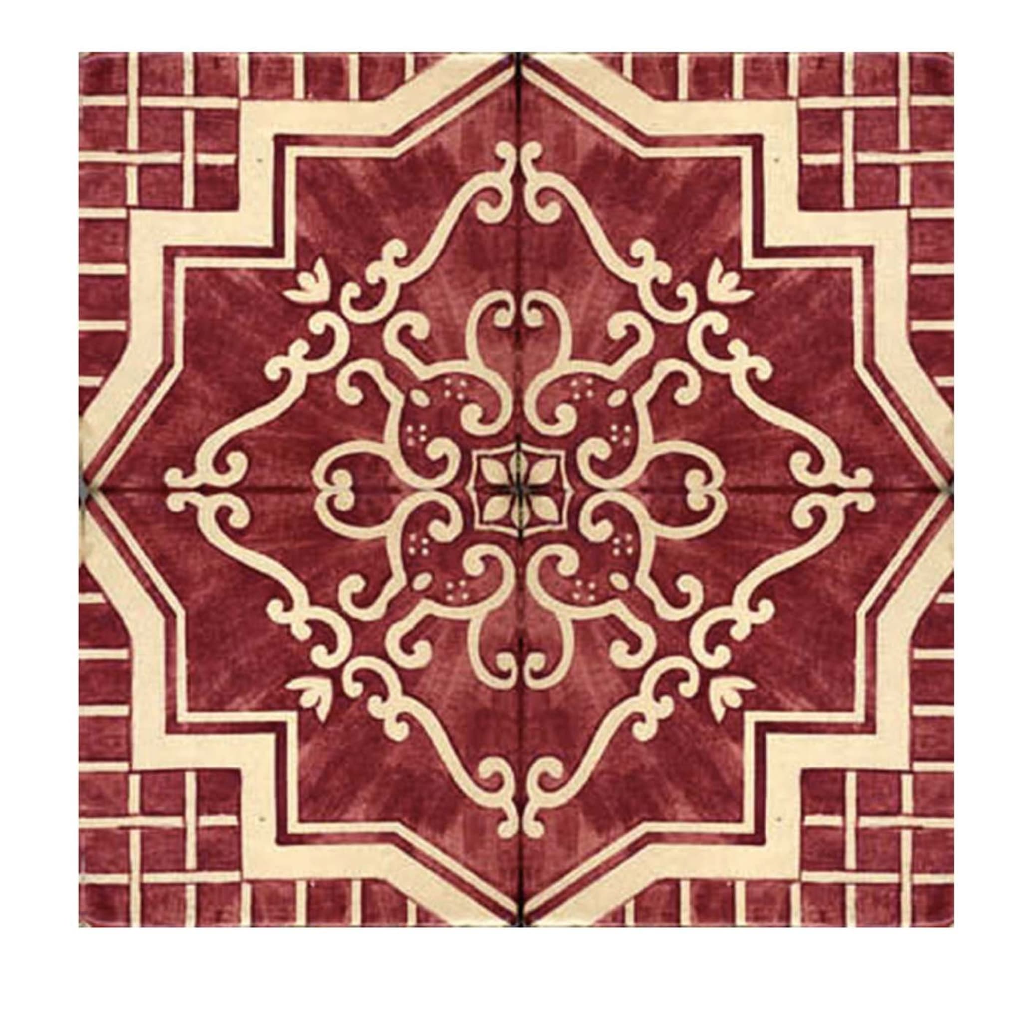 Rosso Ficus Indica Set of 4 Tiles #3 - Main view
