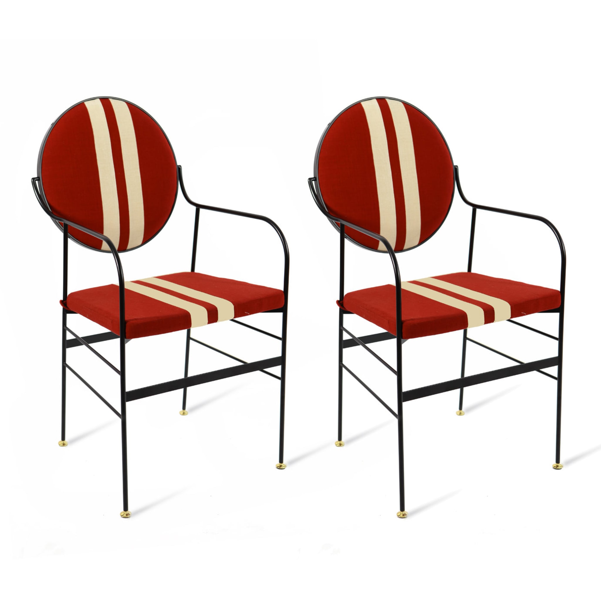 Set of 2 Luigina Red Sport Chair - Alternative view 4