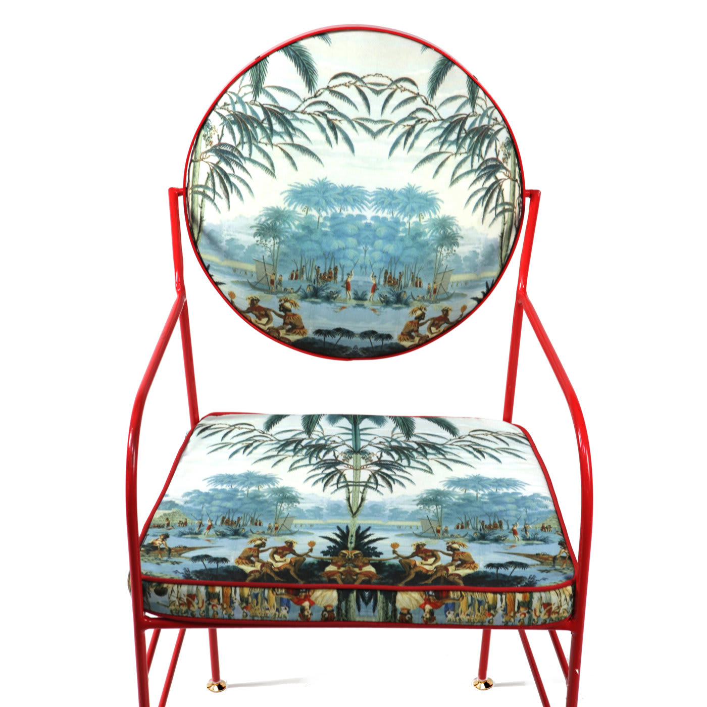 Luigina Red Escapes Chair - Sotow