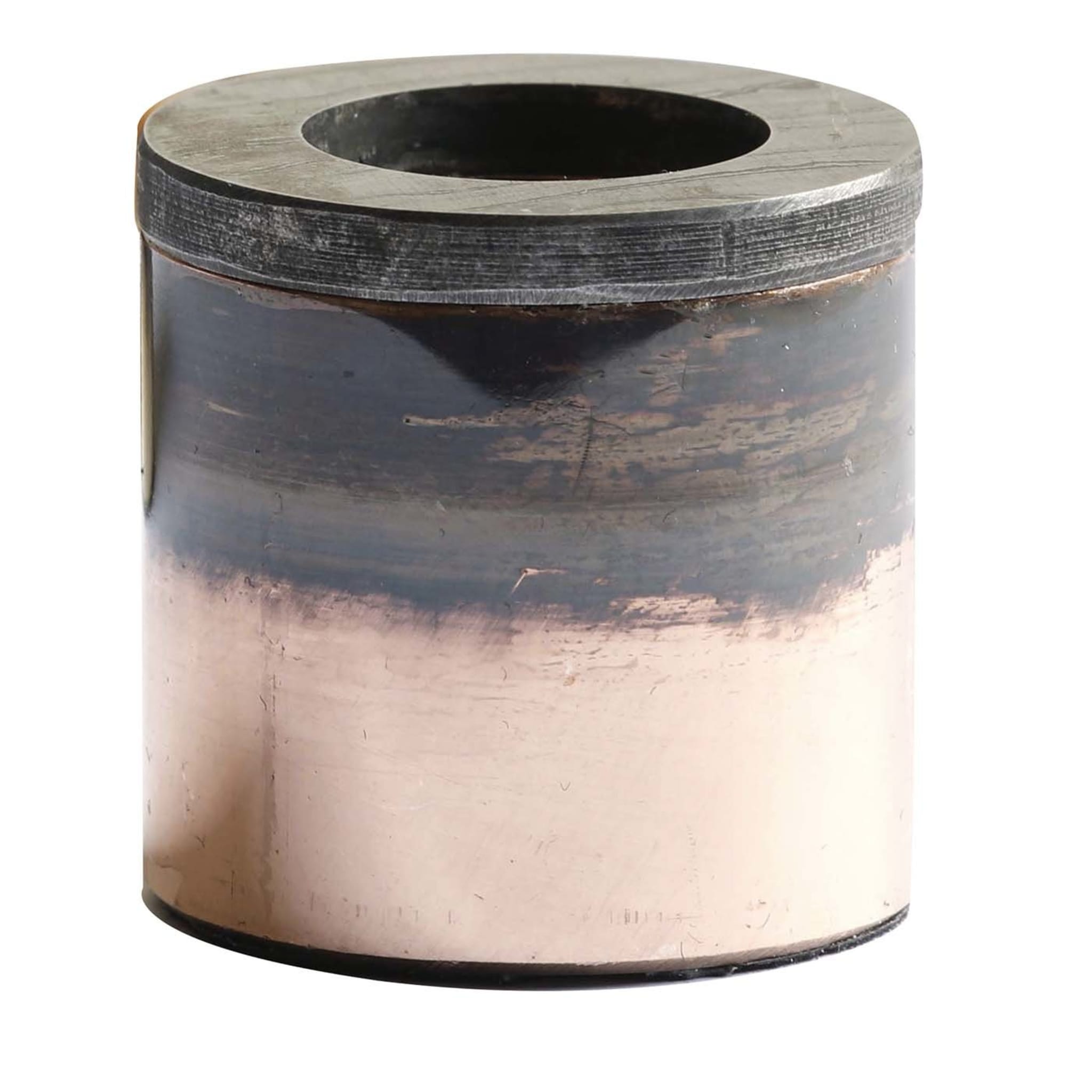 Damascus Copper Candle Holder - Main view
