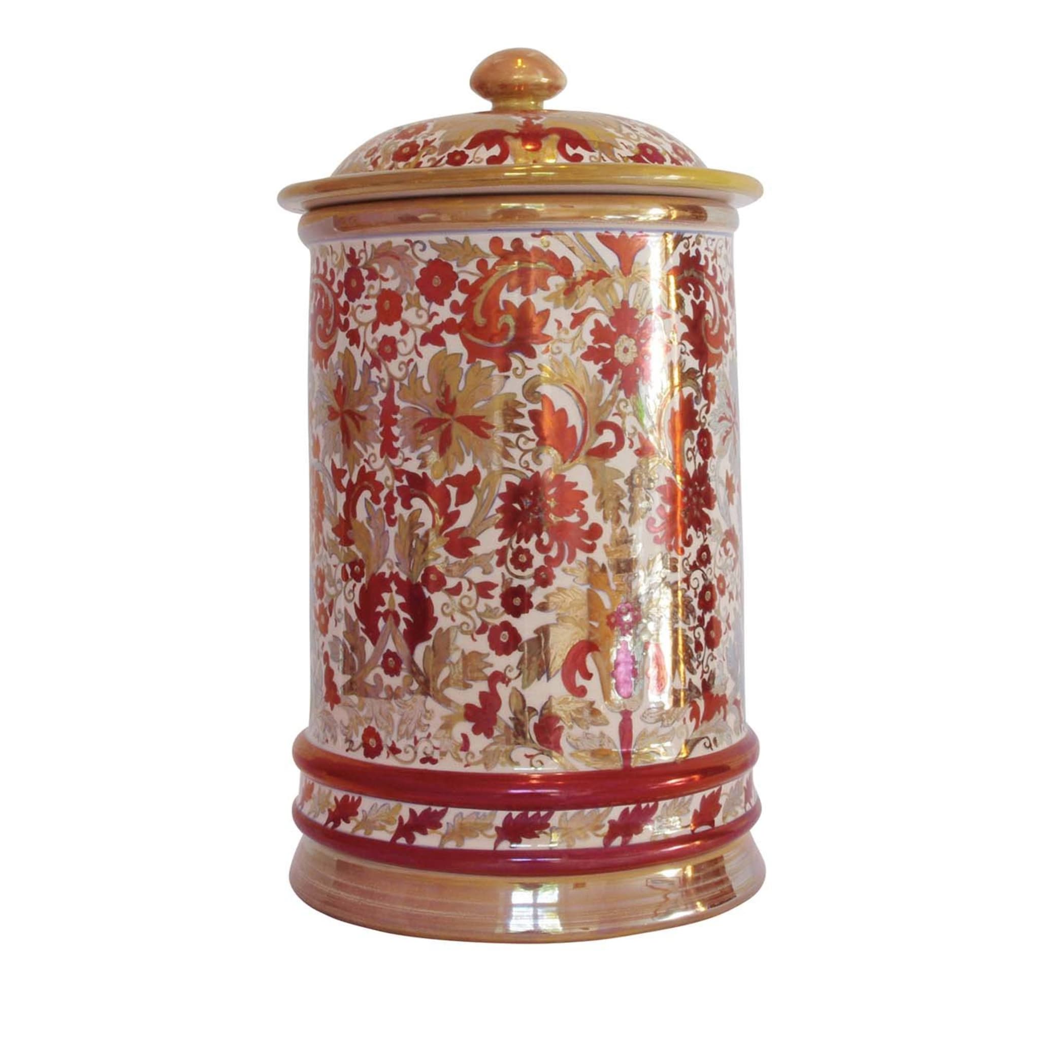 Albarello Jar with Floral Decoration - Main view