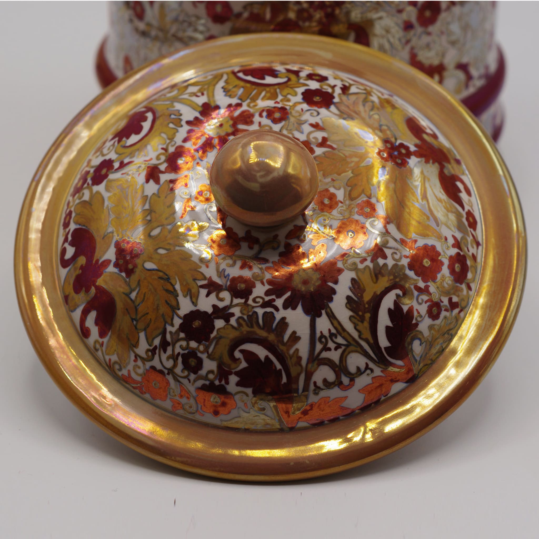 Albarello Jar with Floral Decoration - Alternative view 2