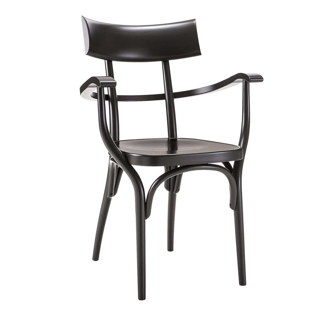 Czech Black Chair by Hermann Czech - Gebrüder Thonet Vienna GmbH (GTV) – Wiener GTV Design