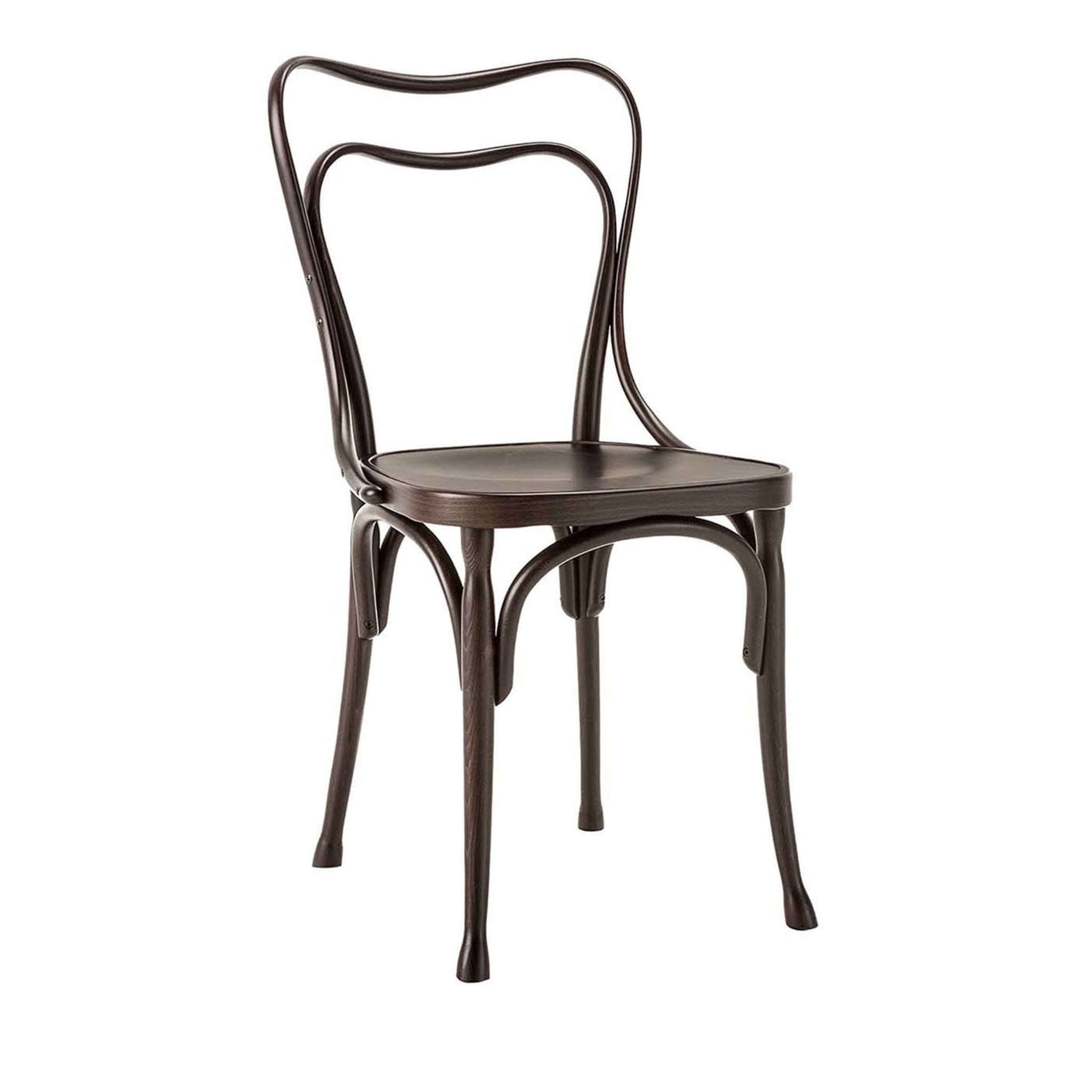 Loos Café Museum Chair with Solid Seat by Adolf Loos - Vue principale