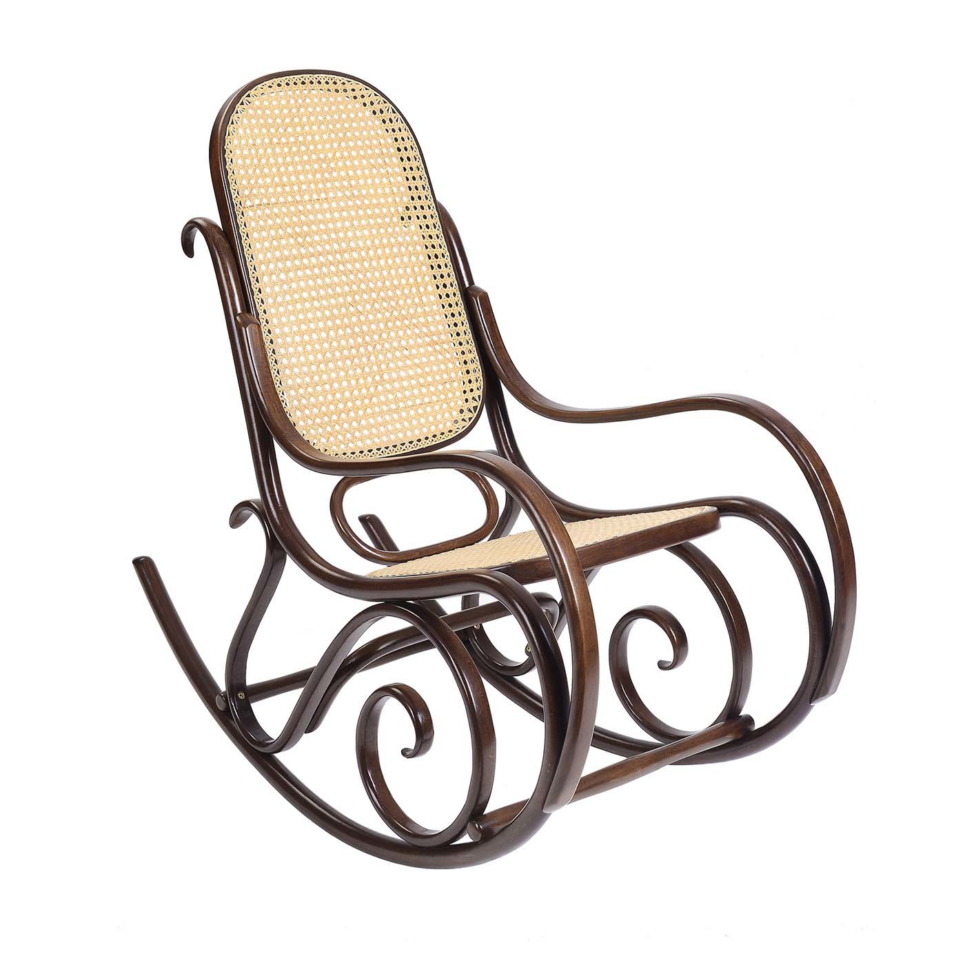 Schaukelstuhl Brown Rocking Chair by Gebrüder Thonet - Gebrüder Thonet Vienna GmbH (GTV) – Wiener GTV Design