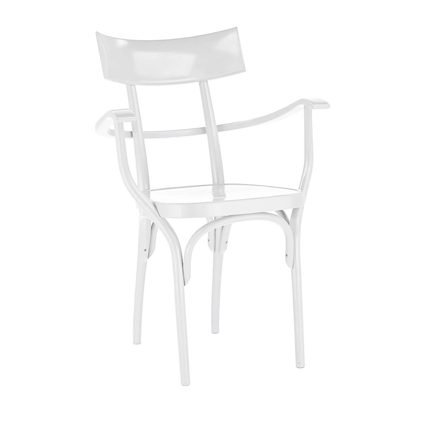 Czech White Chair by Hermann Czech #2 - Gebrüder Thonet Vienna GmbH (GTV) – Wiener GTV Design
