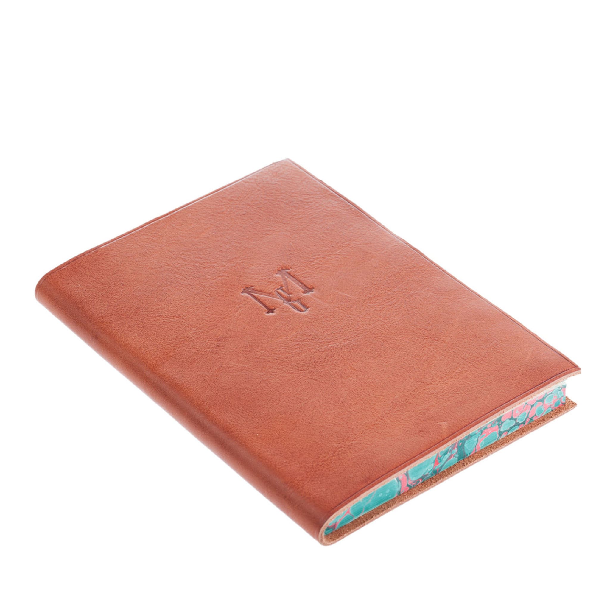 Marmo Monogram Leather Book - Main view