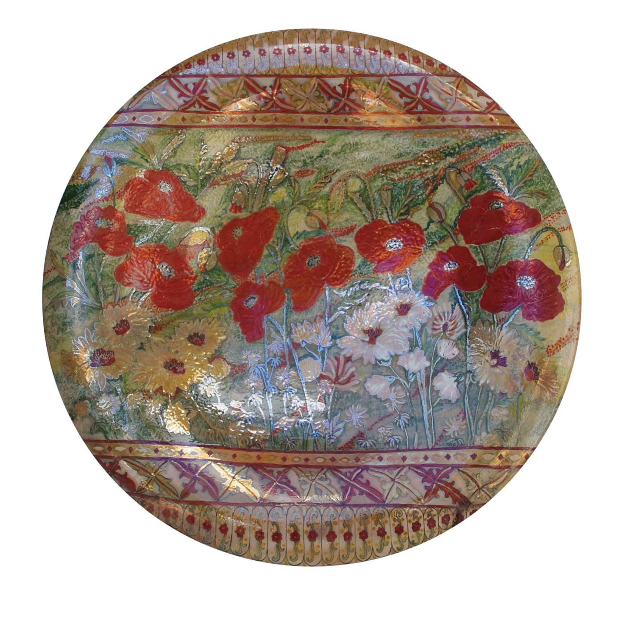 Poppies Decorative Plate - Main view