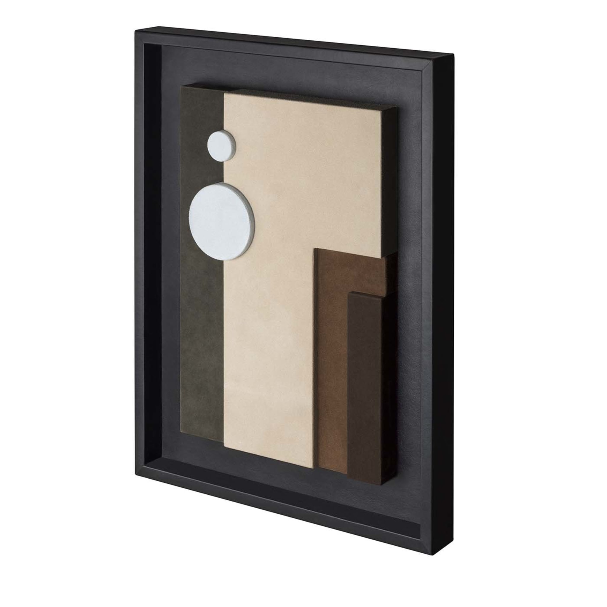 Tabou Decorative Wall Sculpture with Black Frame #3 - Main view