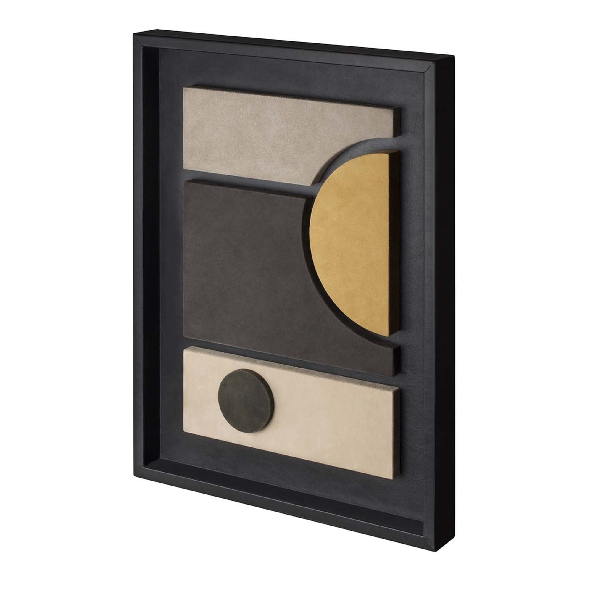 Tabou Decorative Wall Sculpture with Black Frame #4 - Main view