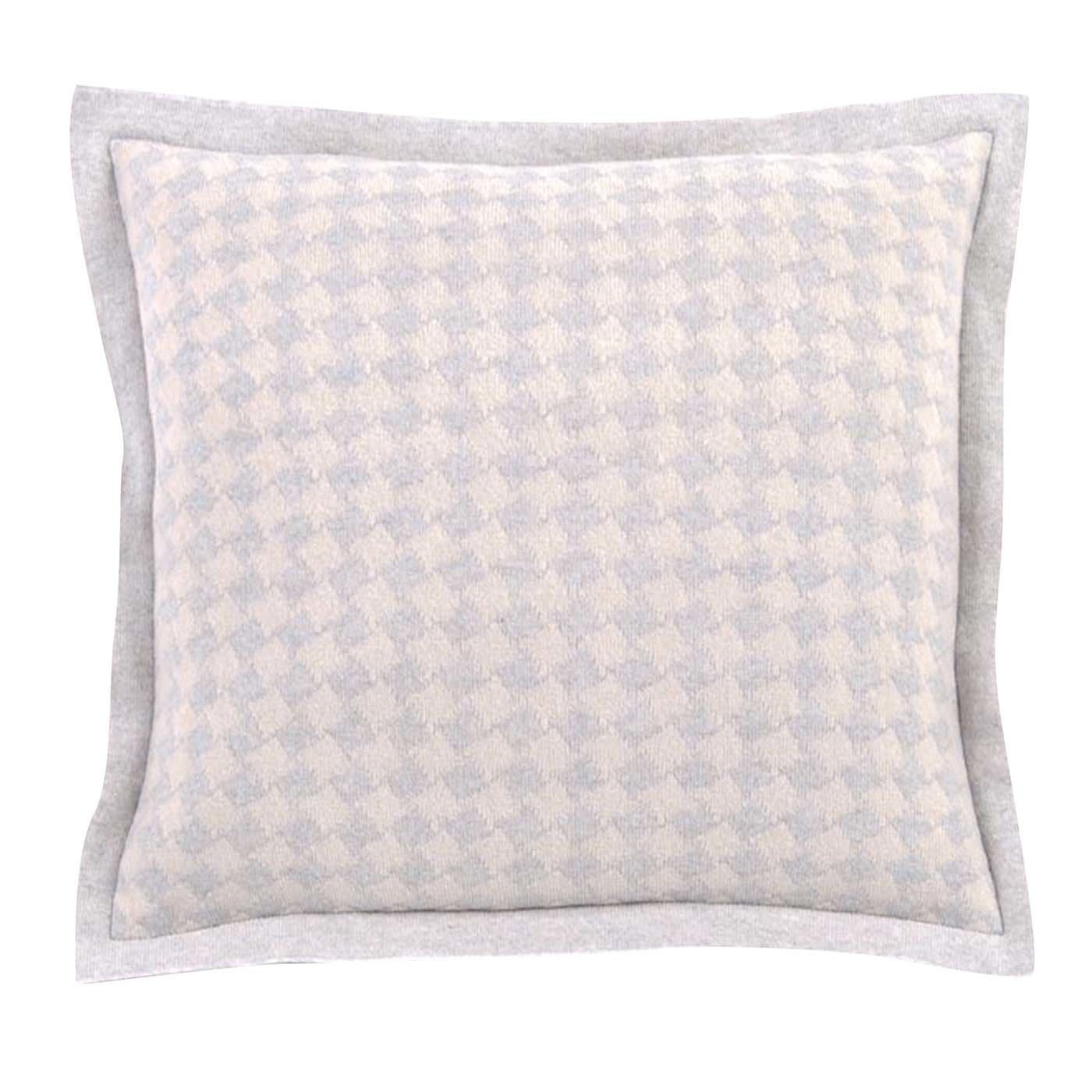 Cushion with Small Pied de Poule Pattern - Roberta Licini