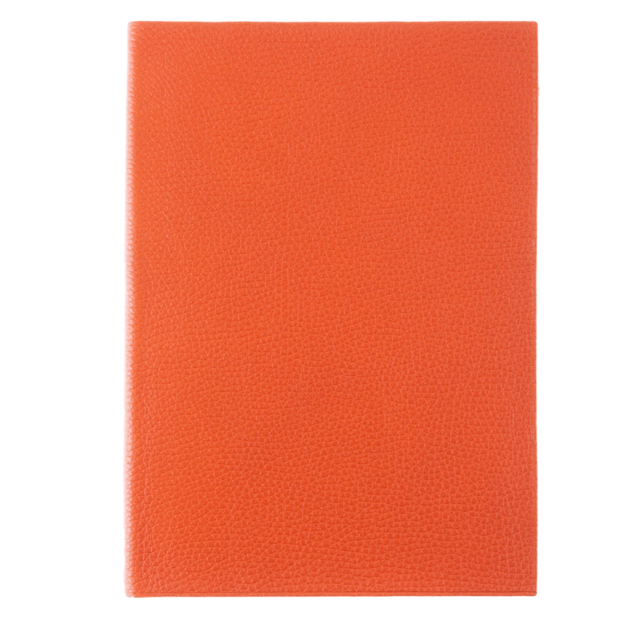 Orange Leather Notebook - Alternative view 1