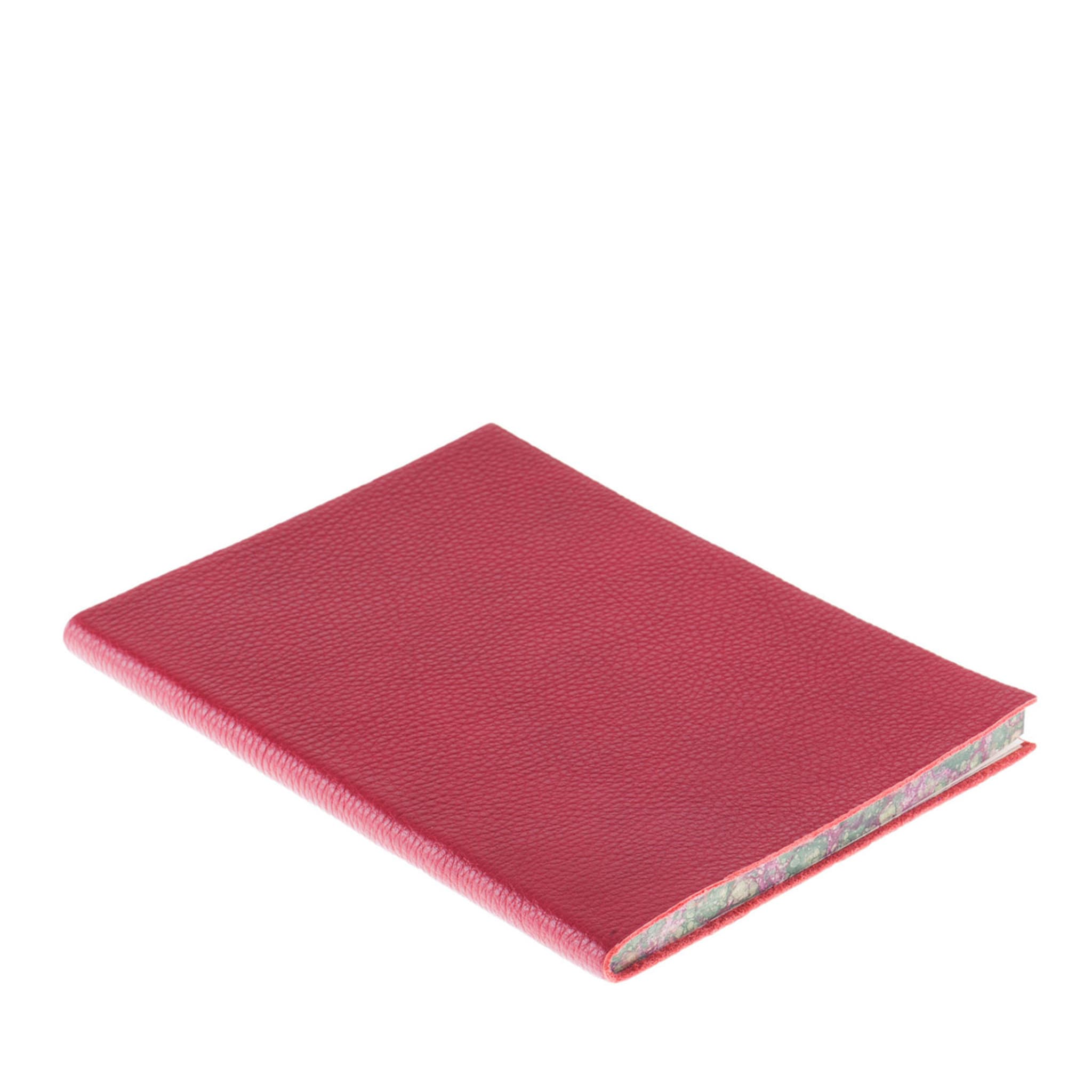 Red Leather Notebook - Main view