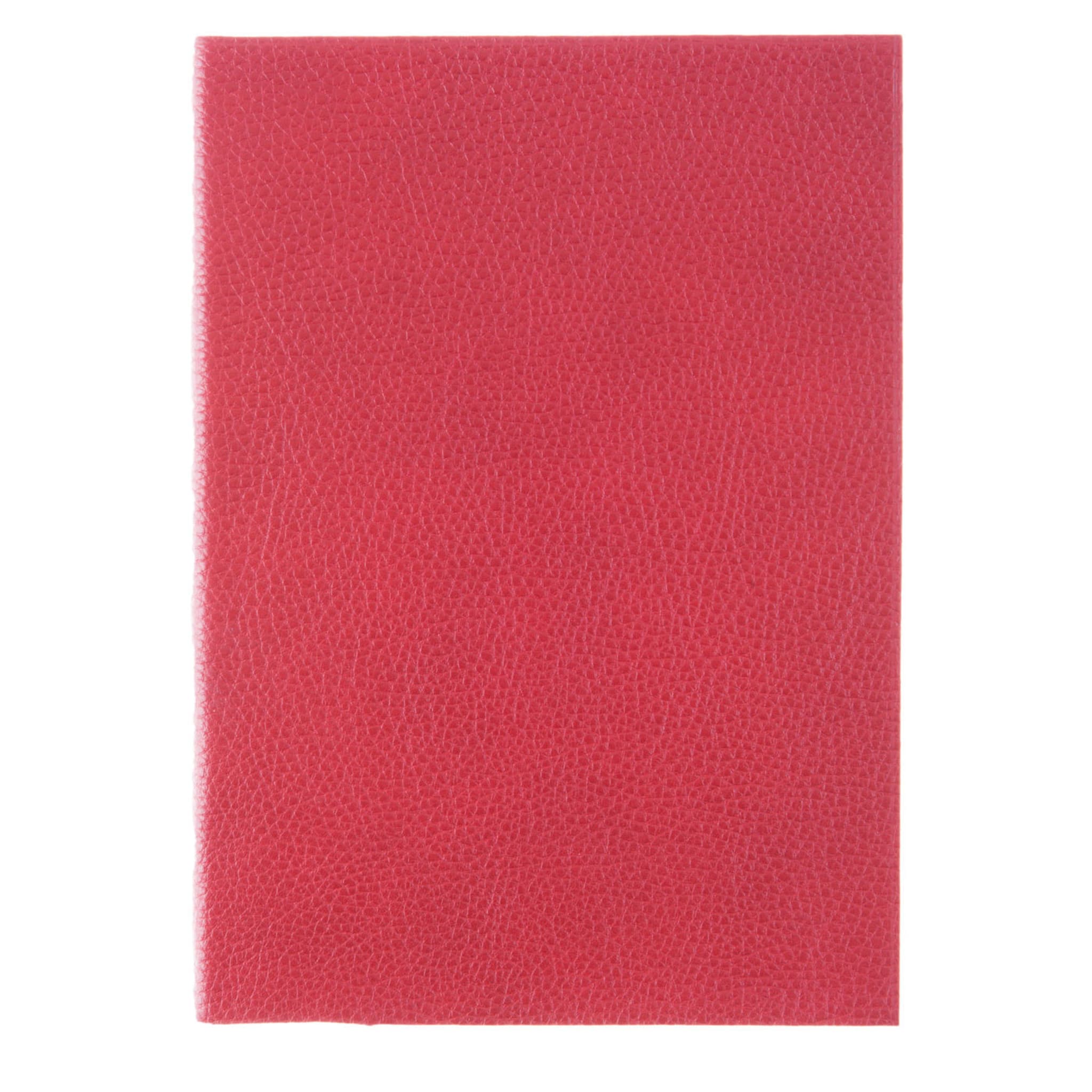 Red Leather Notebook - Alternative view 1