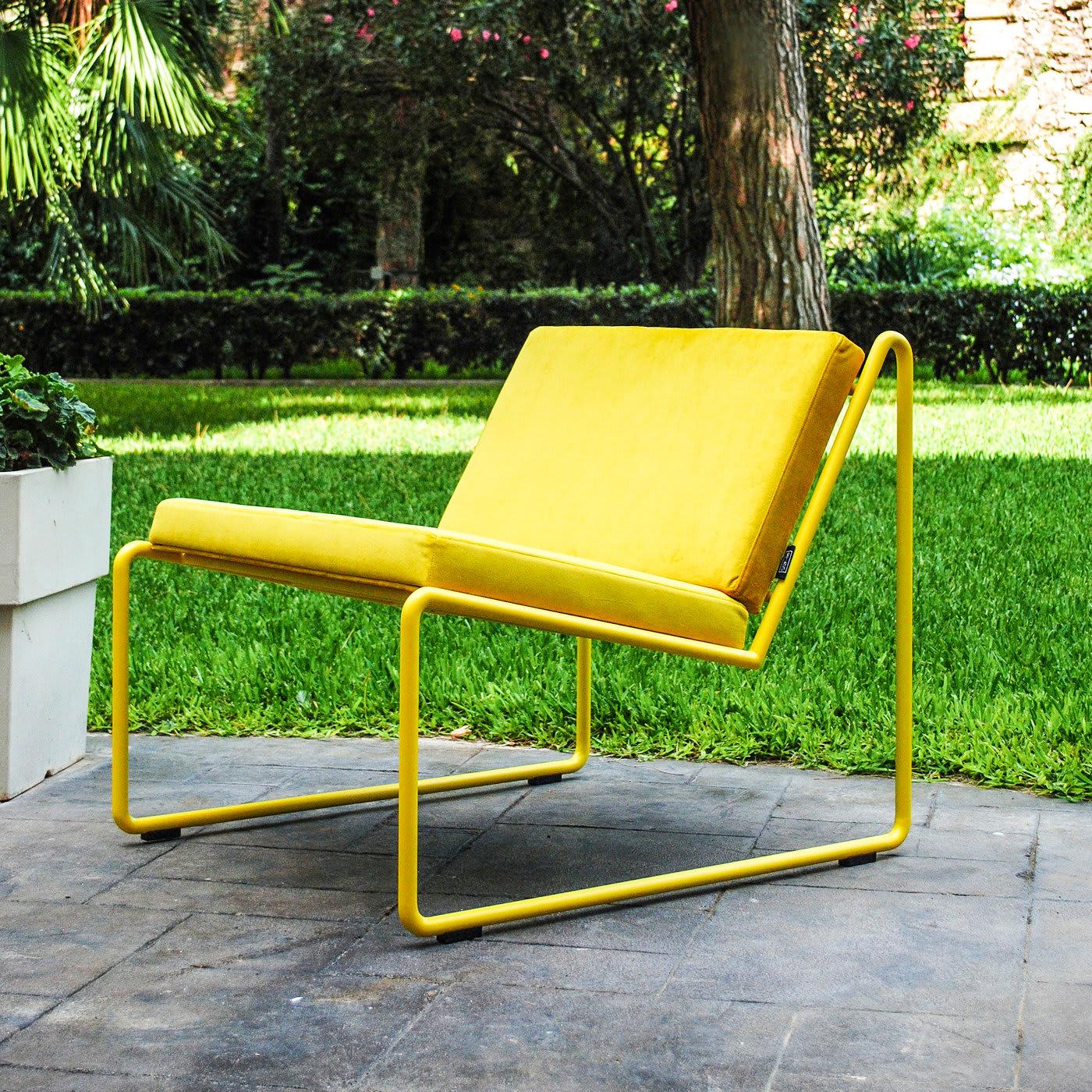 Bliss Yellow Armchair Chair - Stefano Sanfilippo