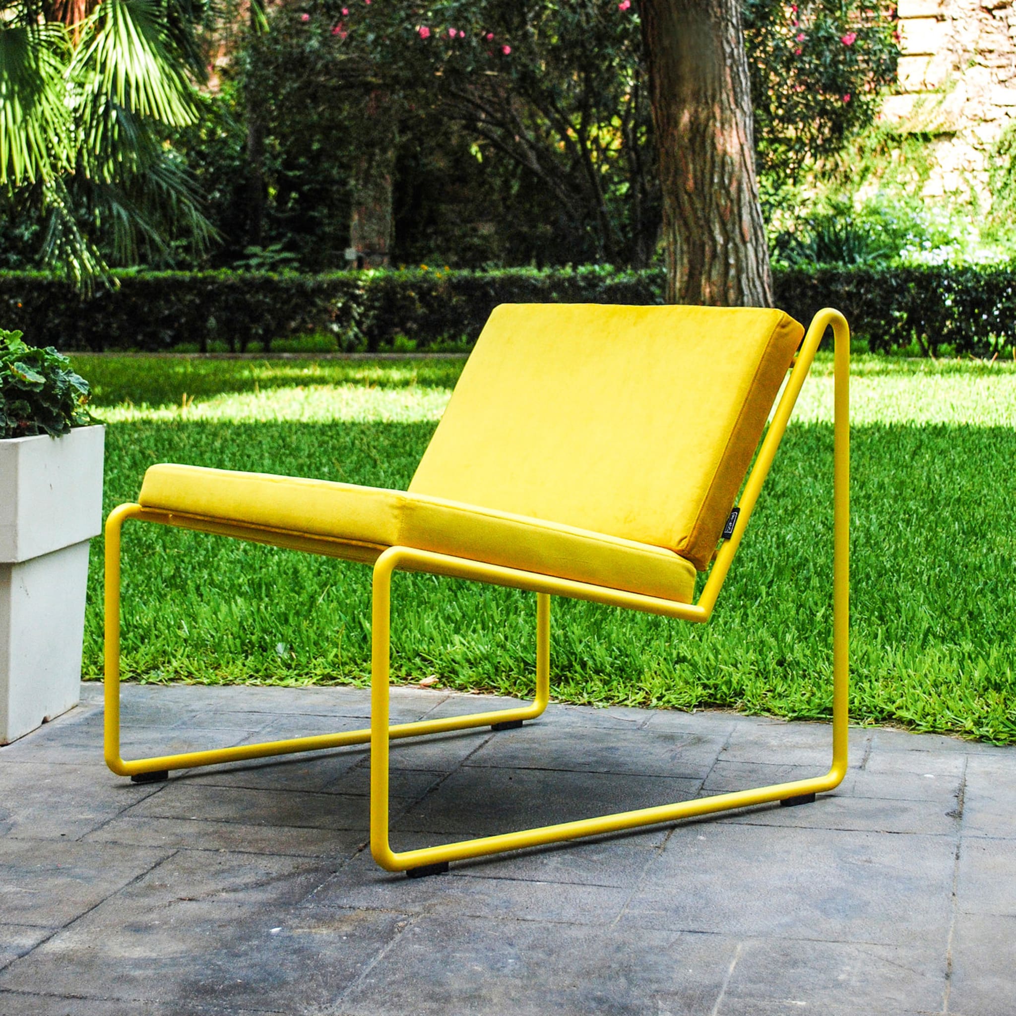 Bliss Yellow Armchair Chair - Alternative view 7