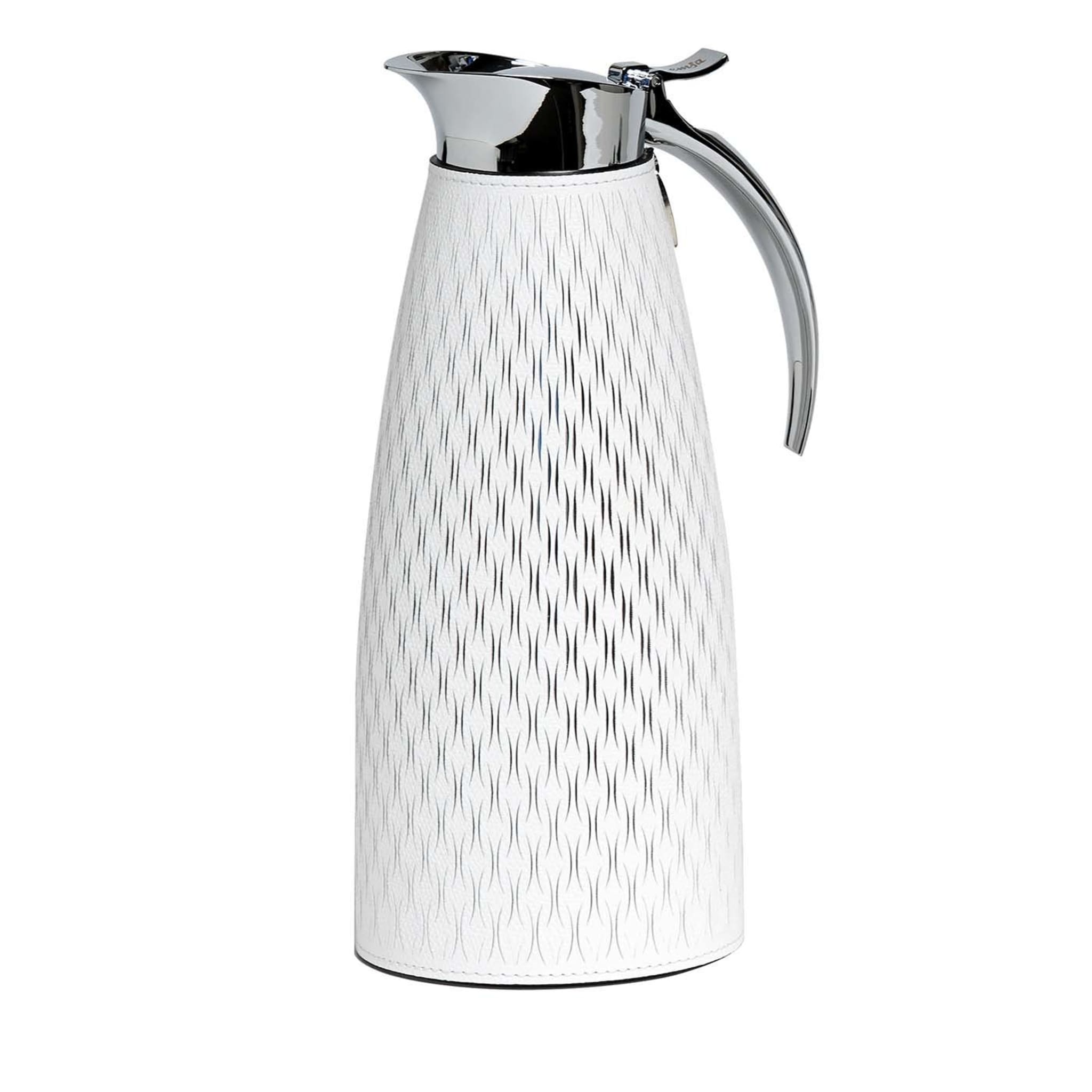 Style Large Leather Thermal Carafe Pinetti