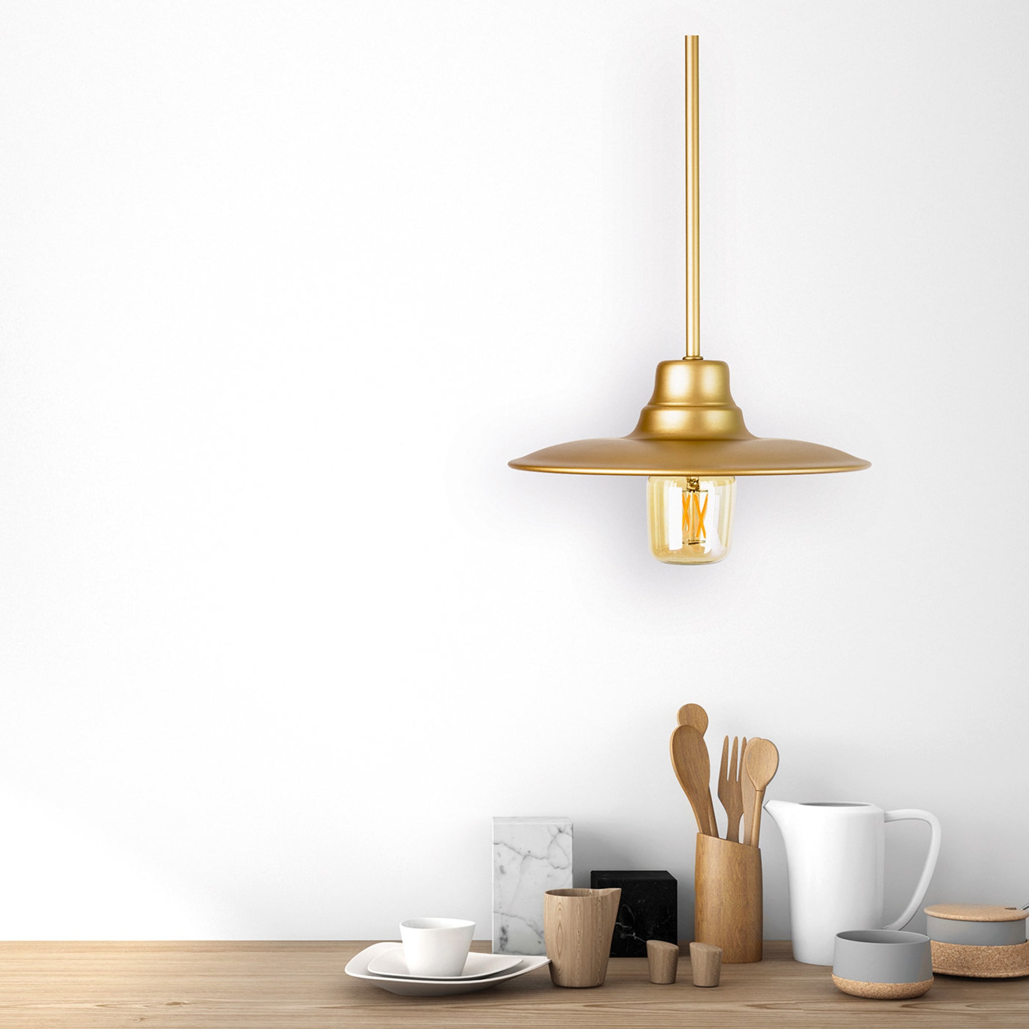 Zefiro/S Pendant Lamp with A60 Bulbs - Alternative view 2