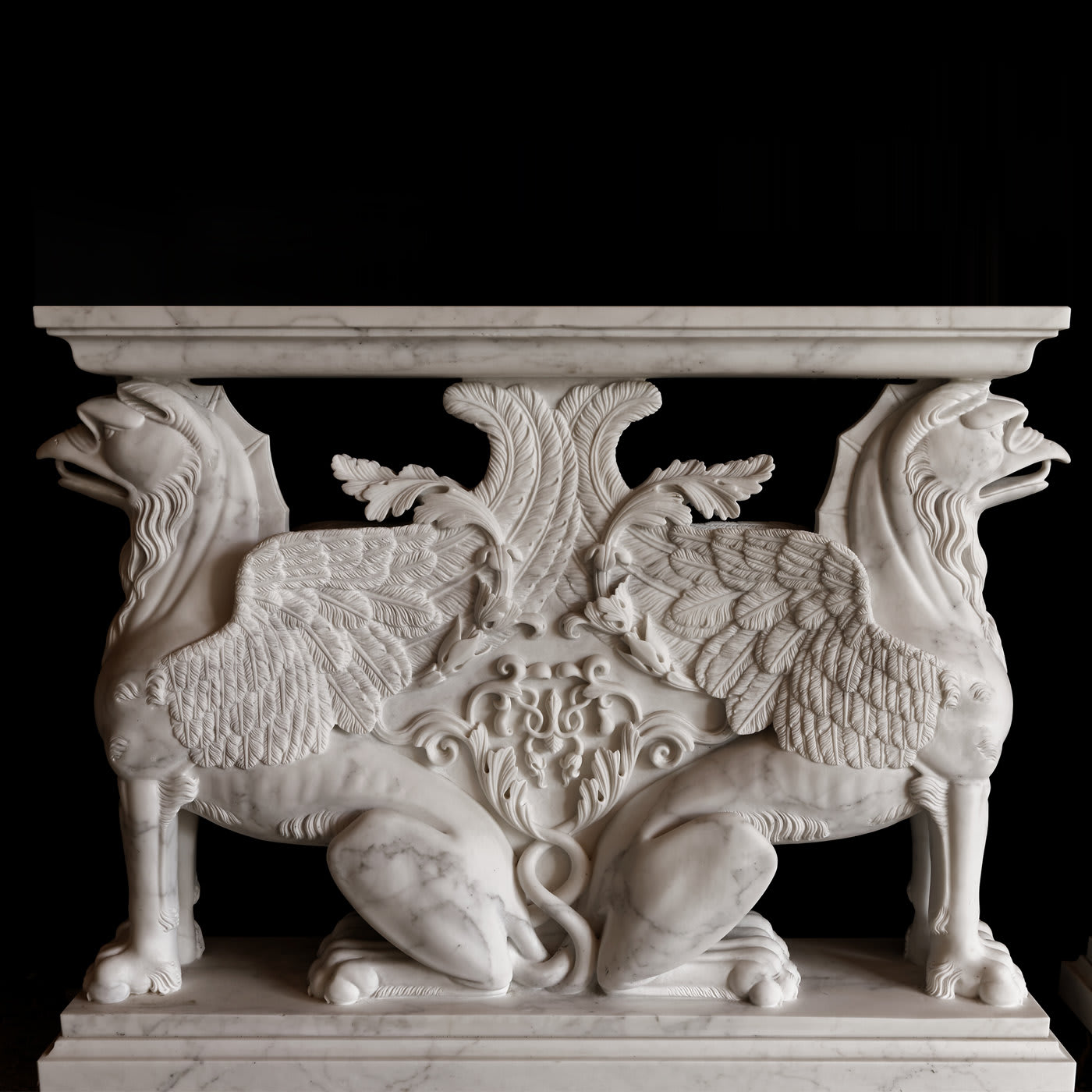 Pair of Table Pedestals Cusenza Marmi - Artemest