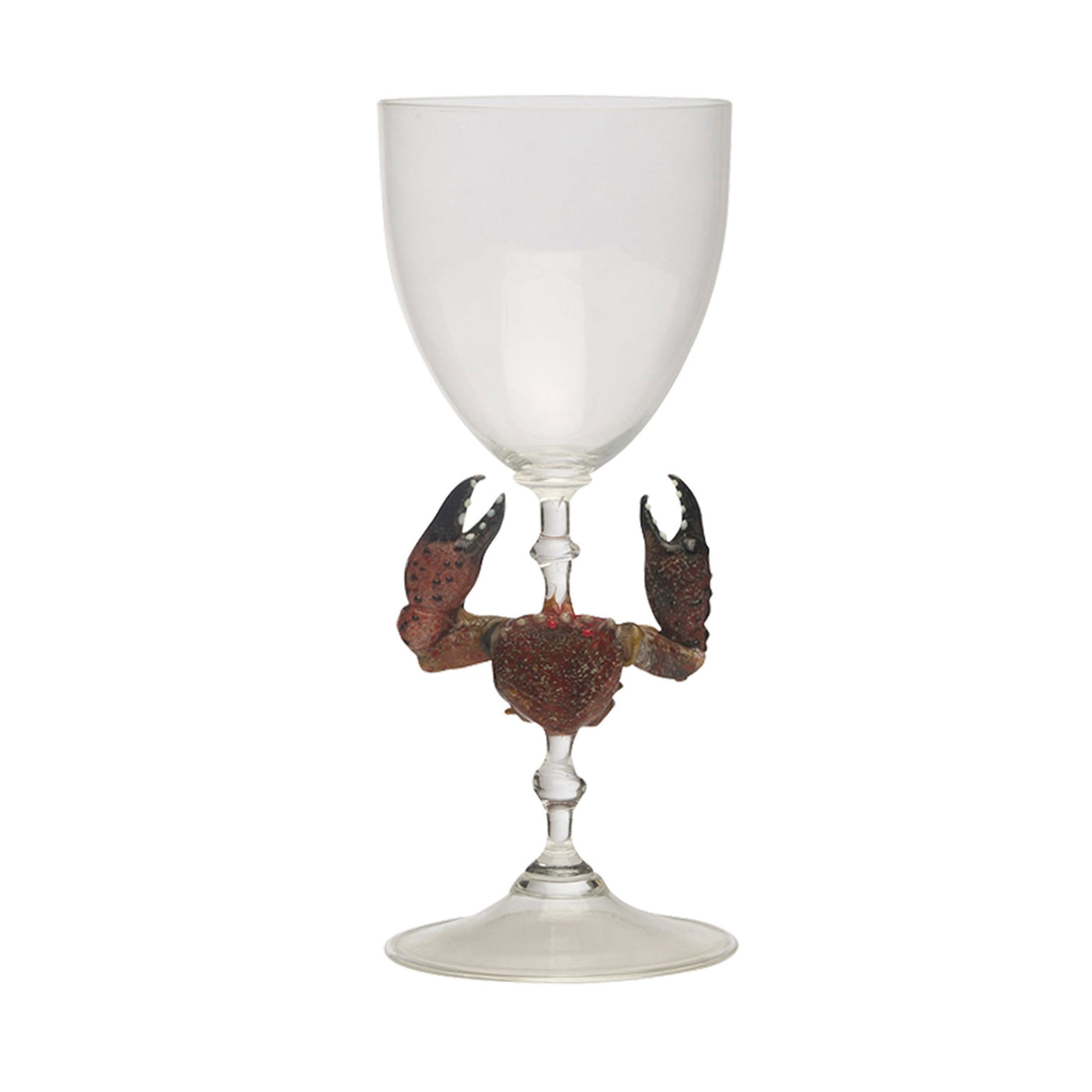 Crab Murano Wine Glass - Main view