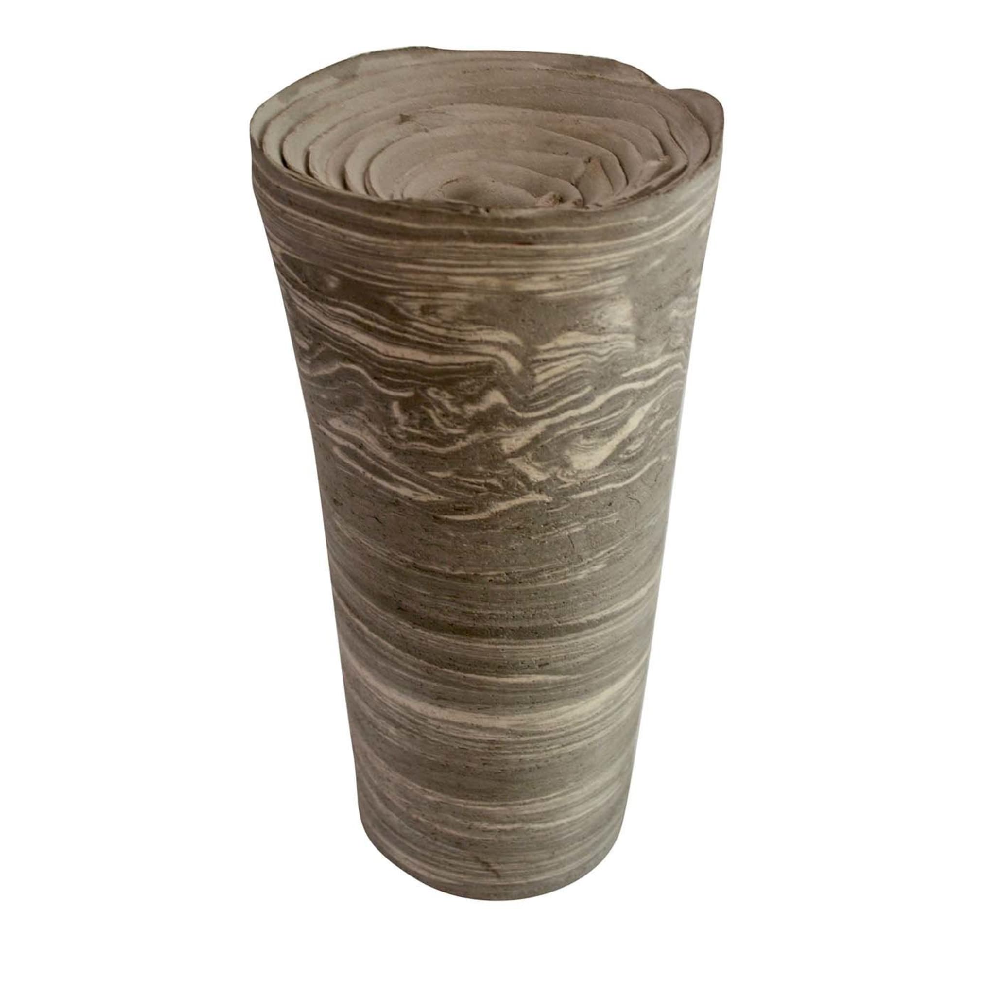 Beige Oval Rosa Etrusca Vase - Main view