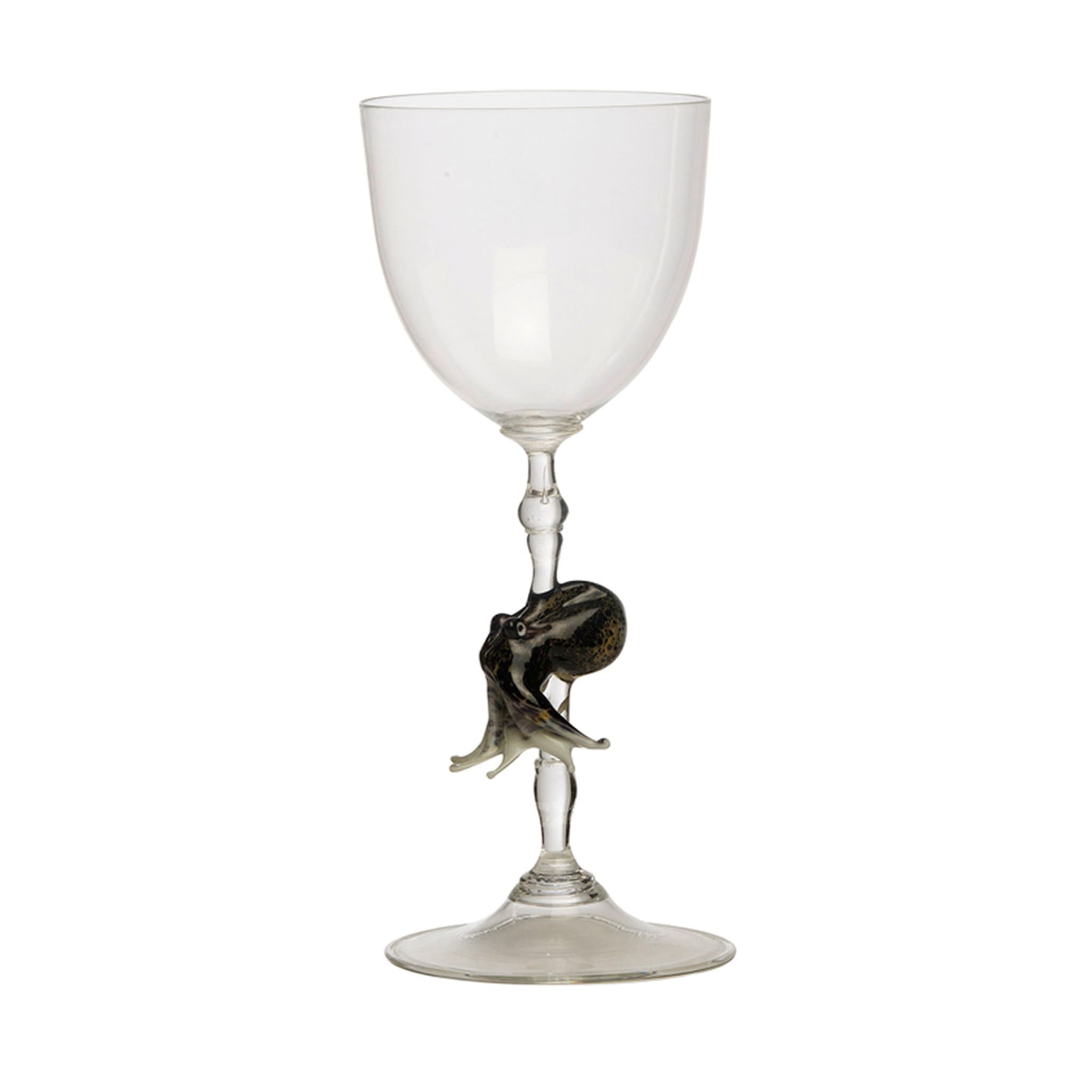 Octopus Murano Wine Glass - Main view