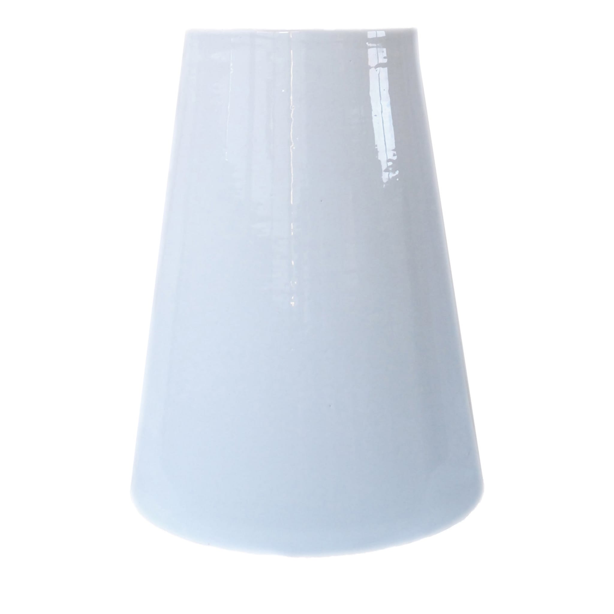 Terra Weiß Kegel Vase - Hauptansicht