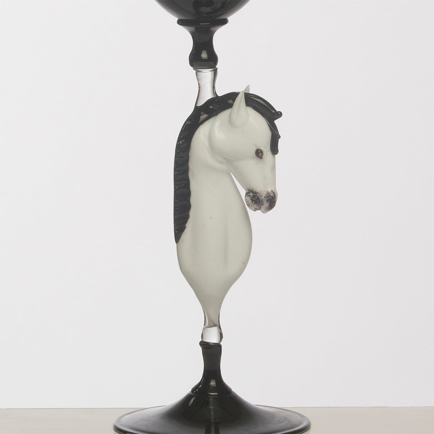 Horse Murano Wine Glass N°1 - Frare Lavorazioni Artistiche Vetro