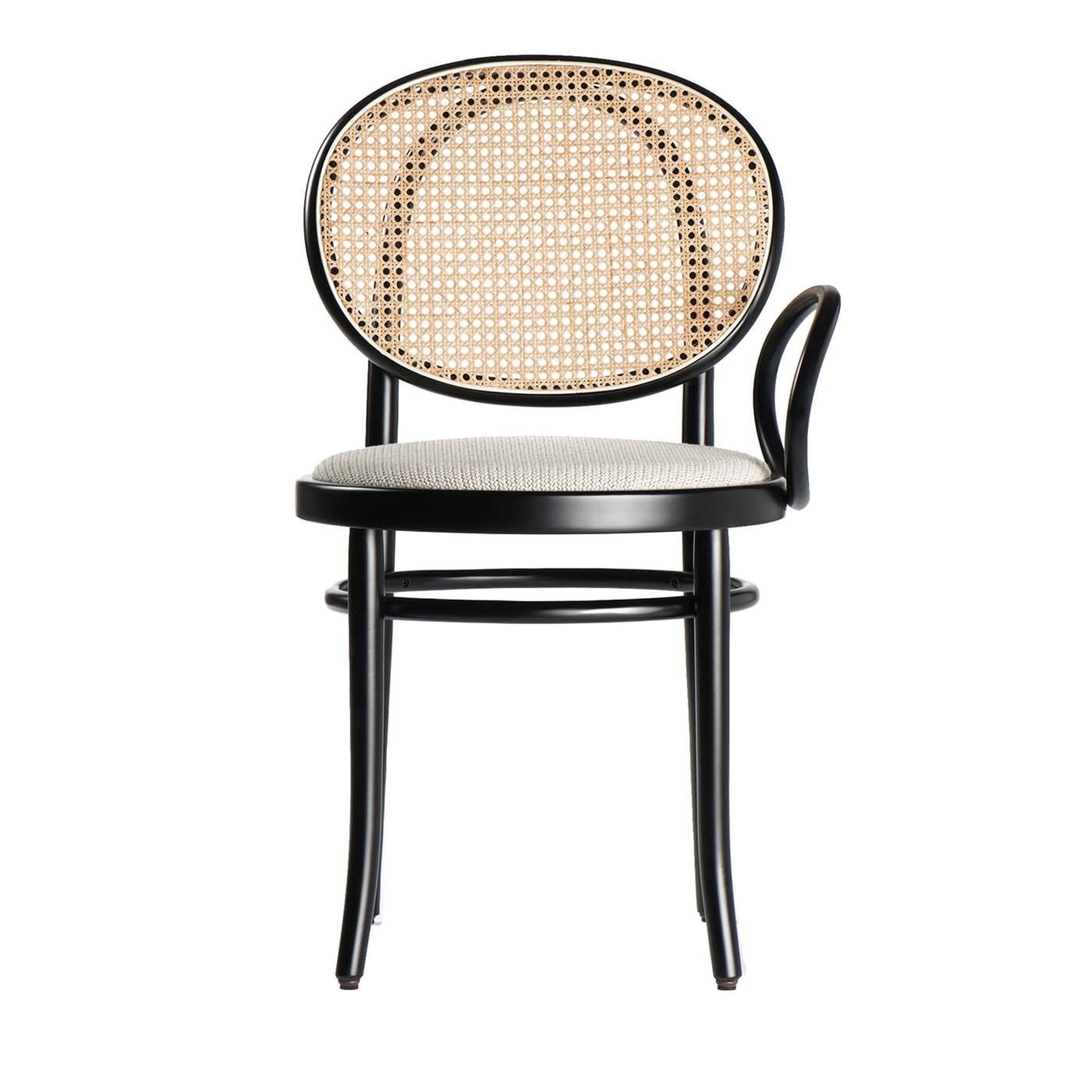No. 0 Black and White Chair by Front - Vue principale