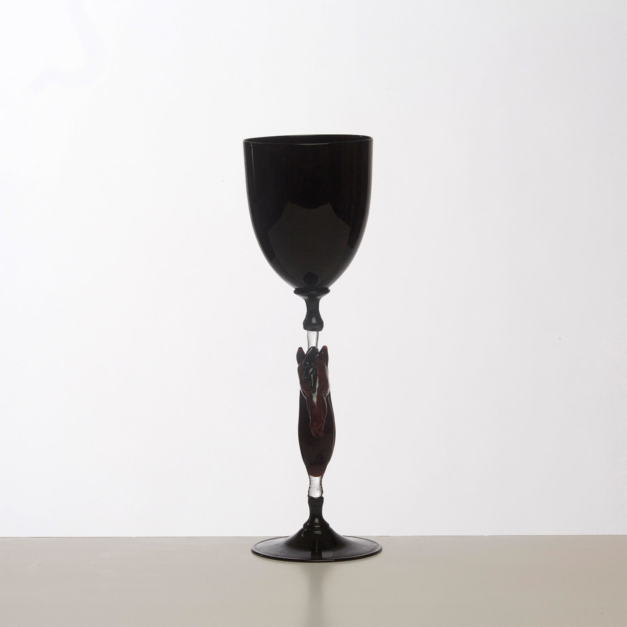 Horse Murano Wine Glass N°3 - Alternative view 1
