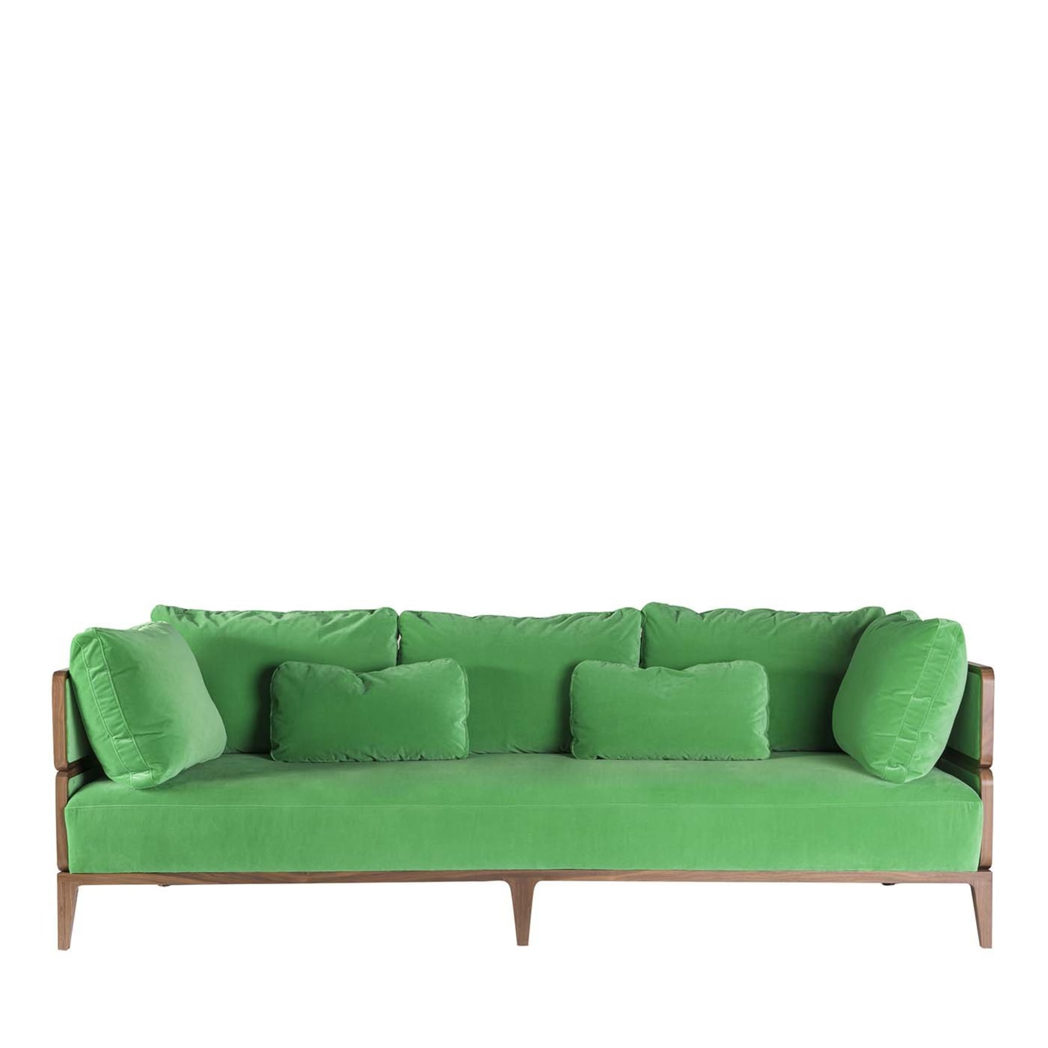 Promenade Grünes Sofa von Philippe Nigro - Hauptansicht