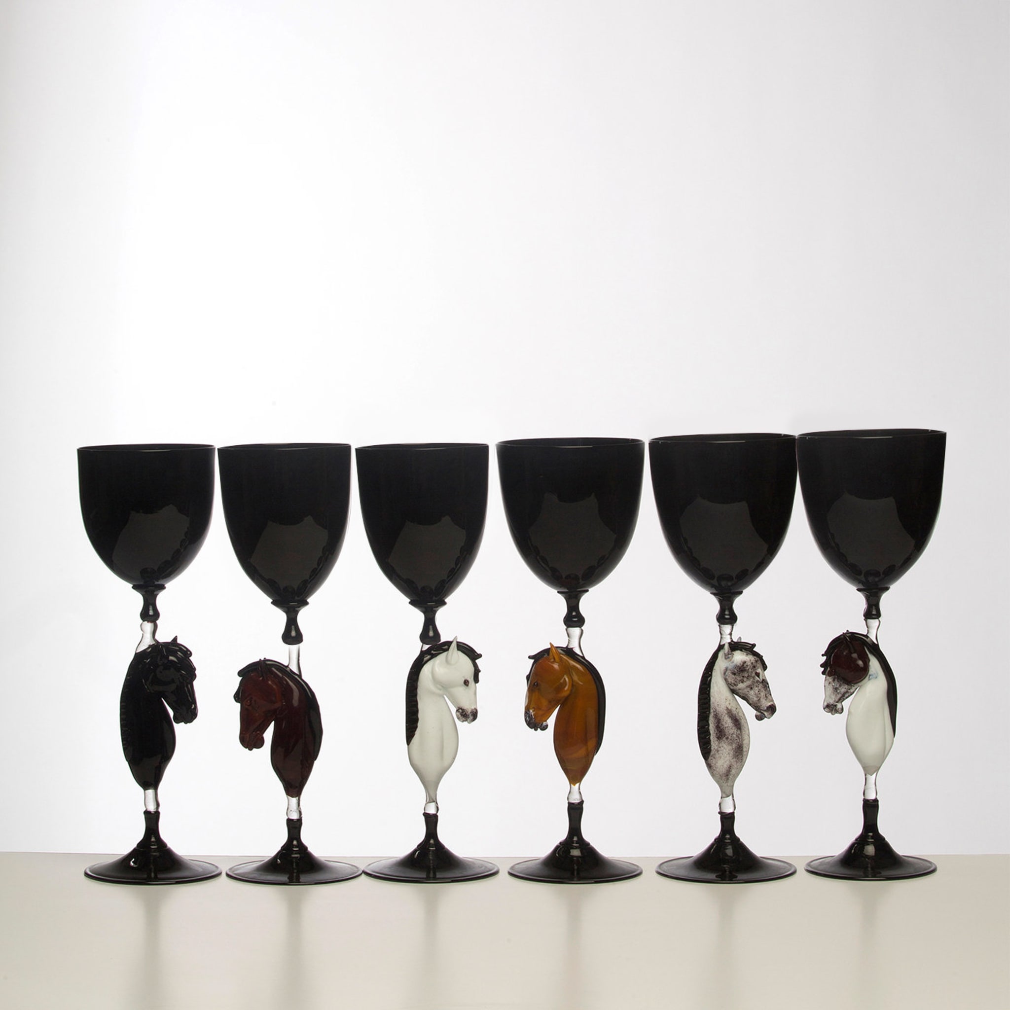 Horse Murano Wine Glass N°3 - Alternative view 3