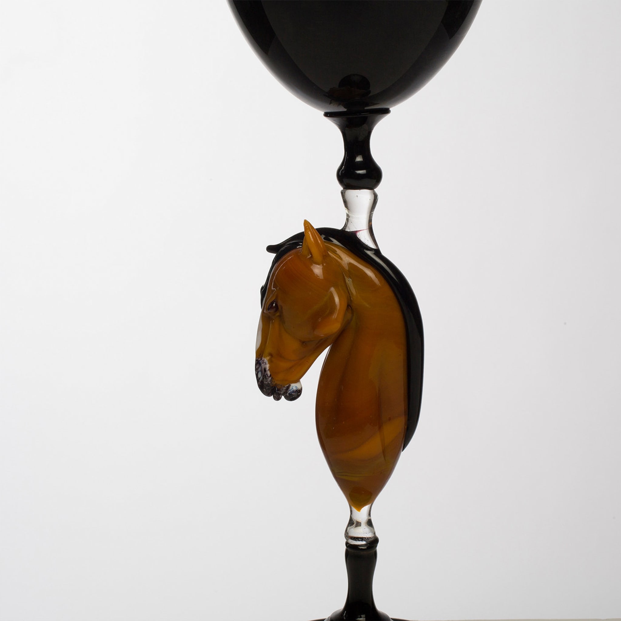 Horse Murano Wine Glass N°2 - Alternative view 2