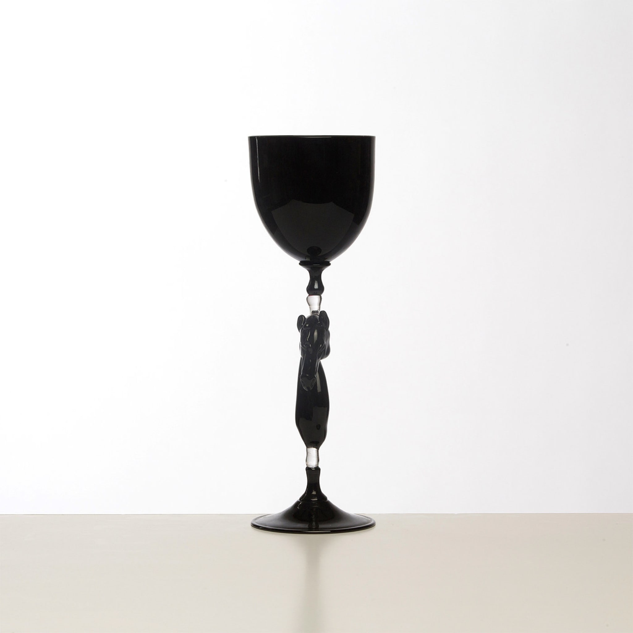 Horse Murano Wine Glass N°6 - Alternative view 1