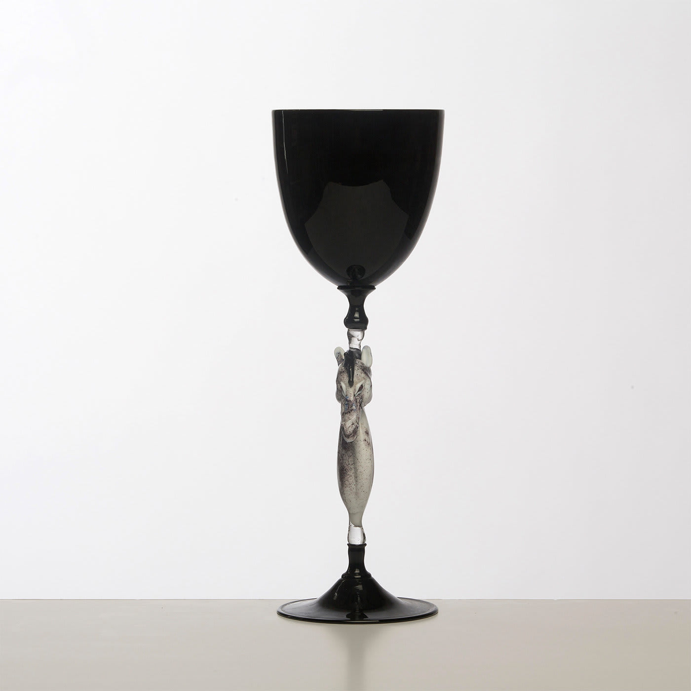 Horse Murano Wine Glass N°5 - Frare Lavorazioni Artistiche Vetro