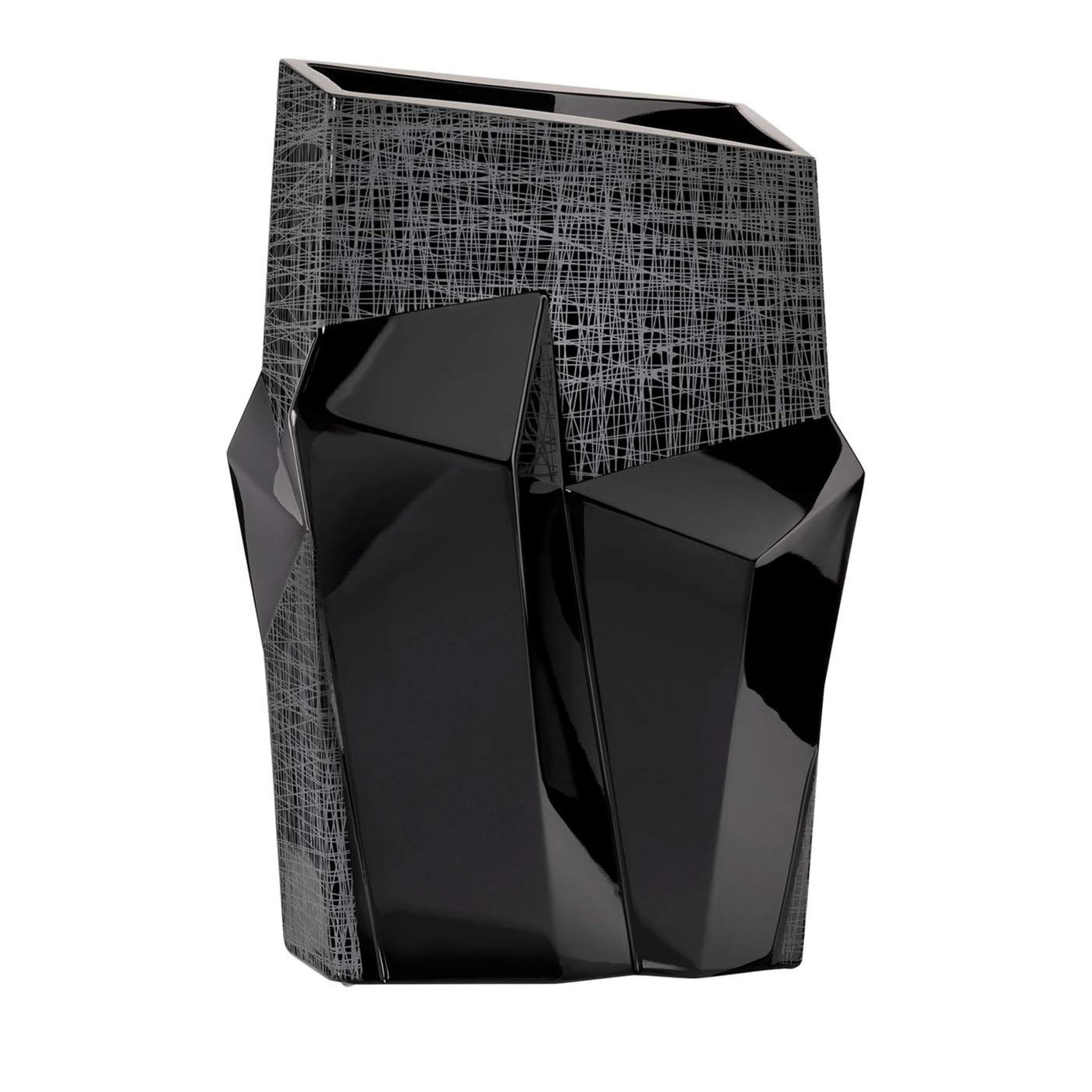 Vase noir Tondo Doni Metropolis - Vue principale
