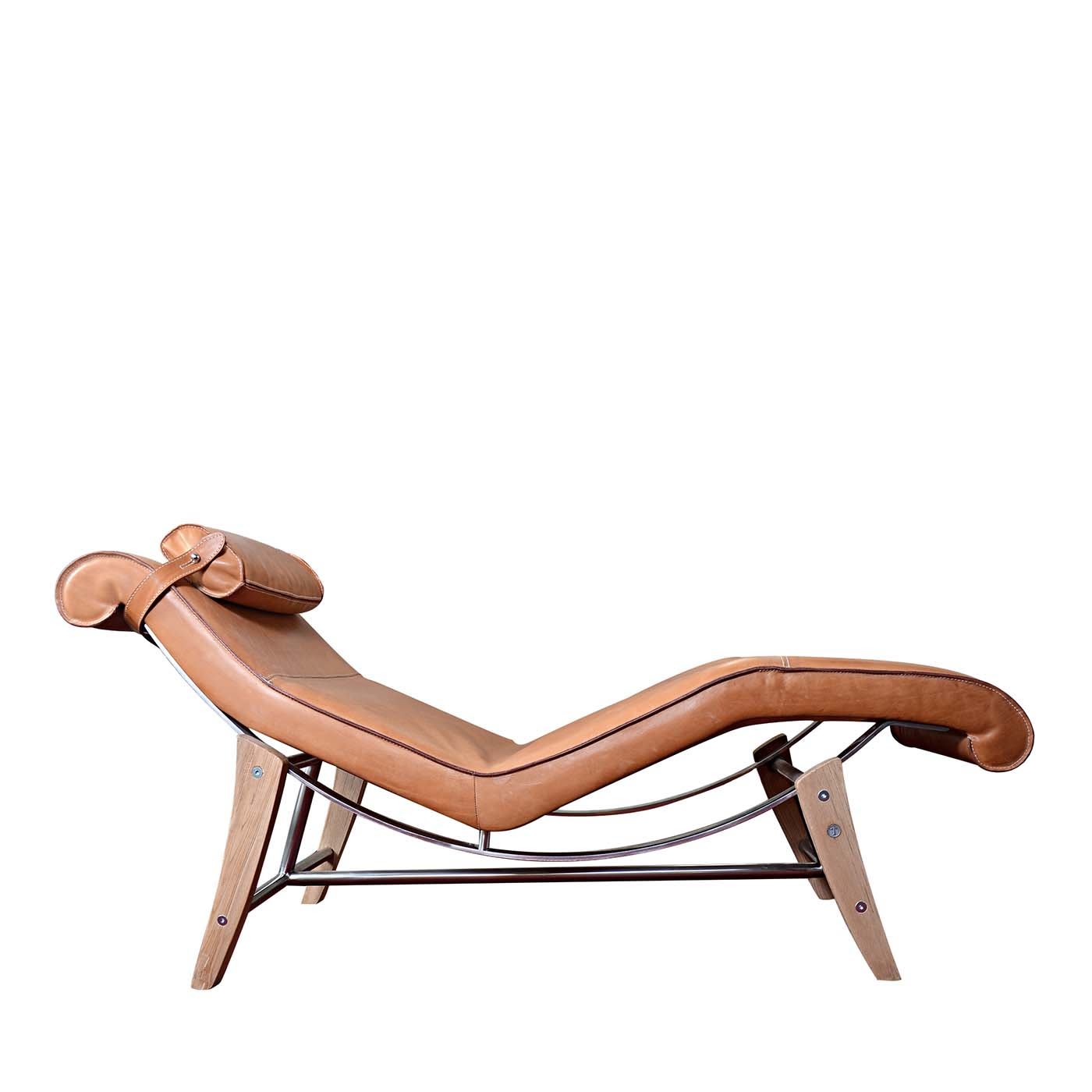 Leather Chaise Longue - Torselli