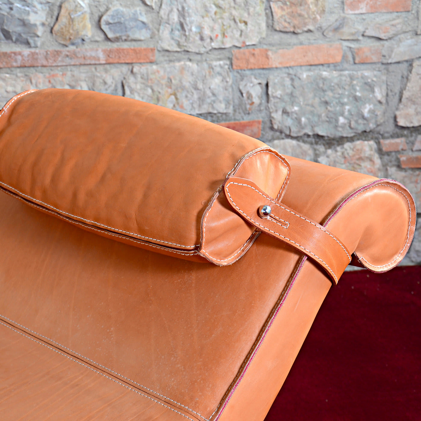 Leather Chaise Longue - Torselli