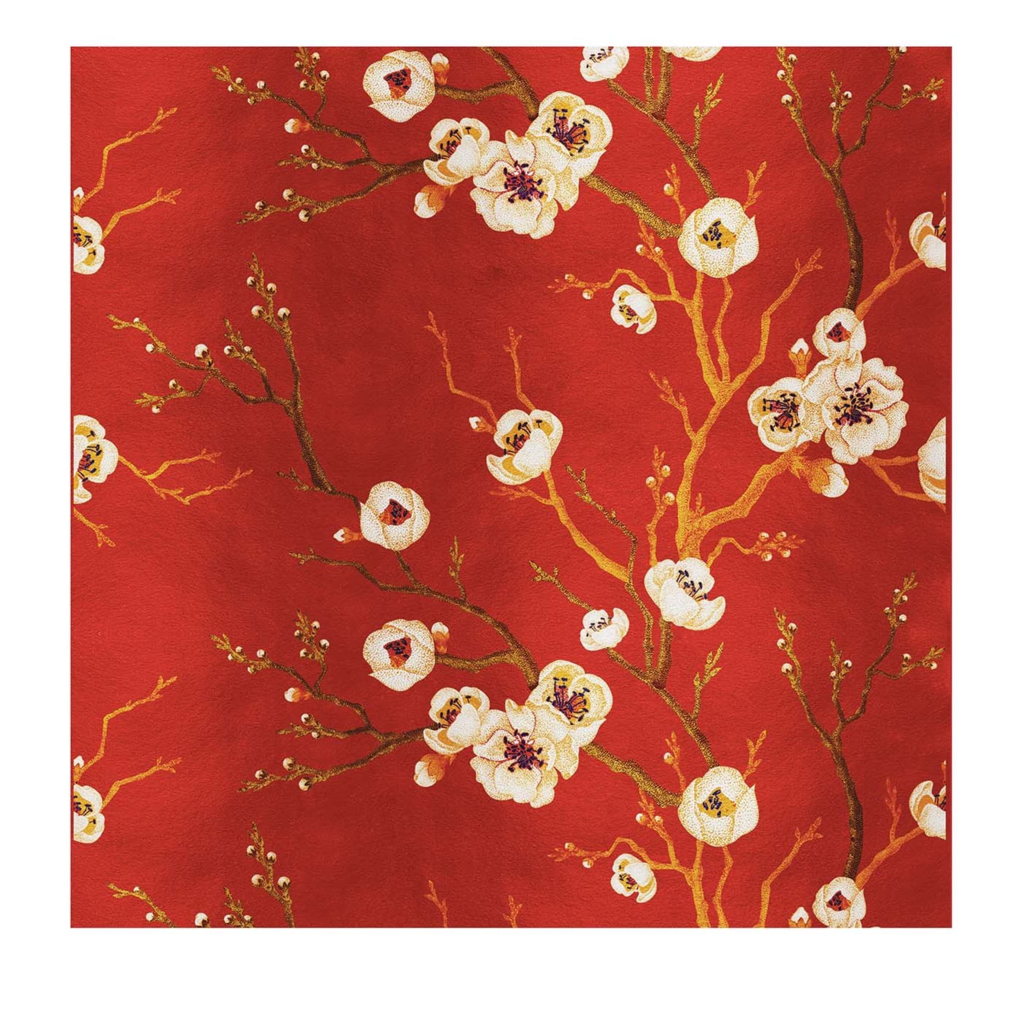 Panneau rouge Cerisier - Vue principale