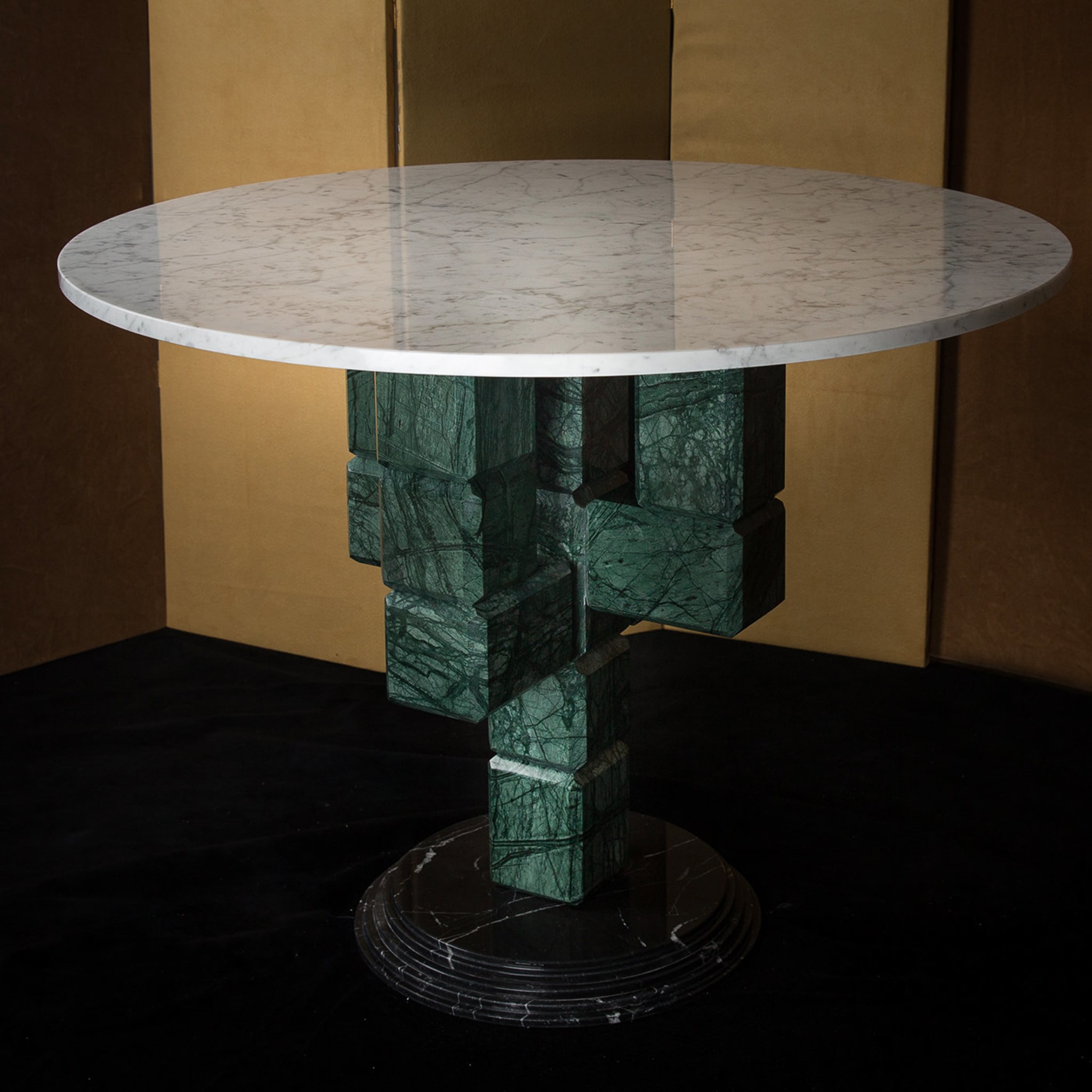 Mesa de comedor de mármol Caxus - Vista alternativa 1
