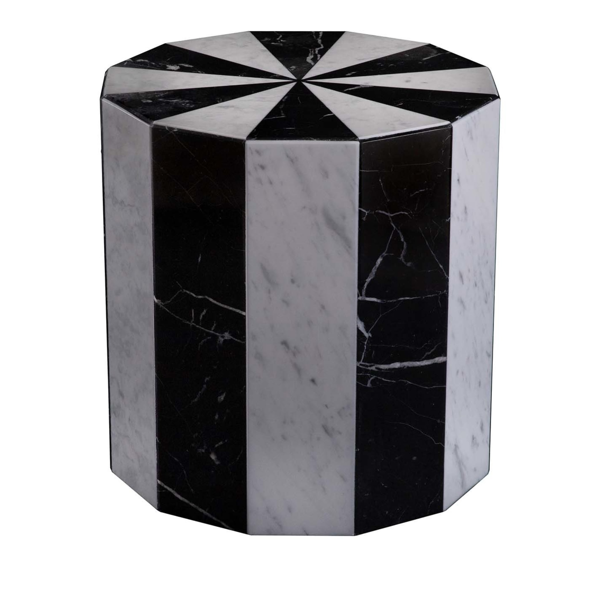 Sgabello in marmo Caxus - Vista principale
