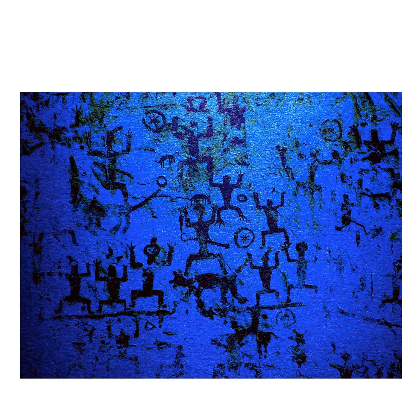 Tribale Cobalt Wallpaper - AbitaDecò