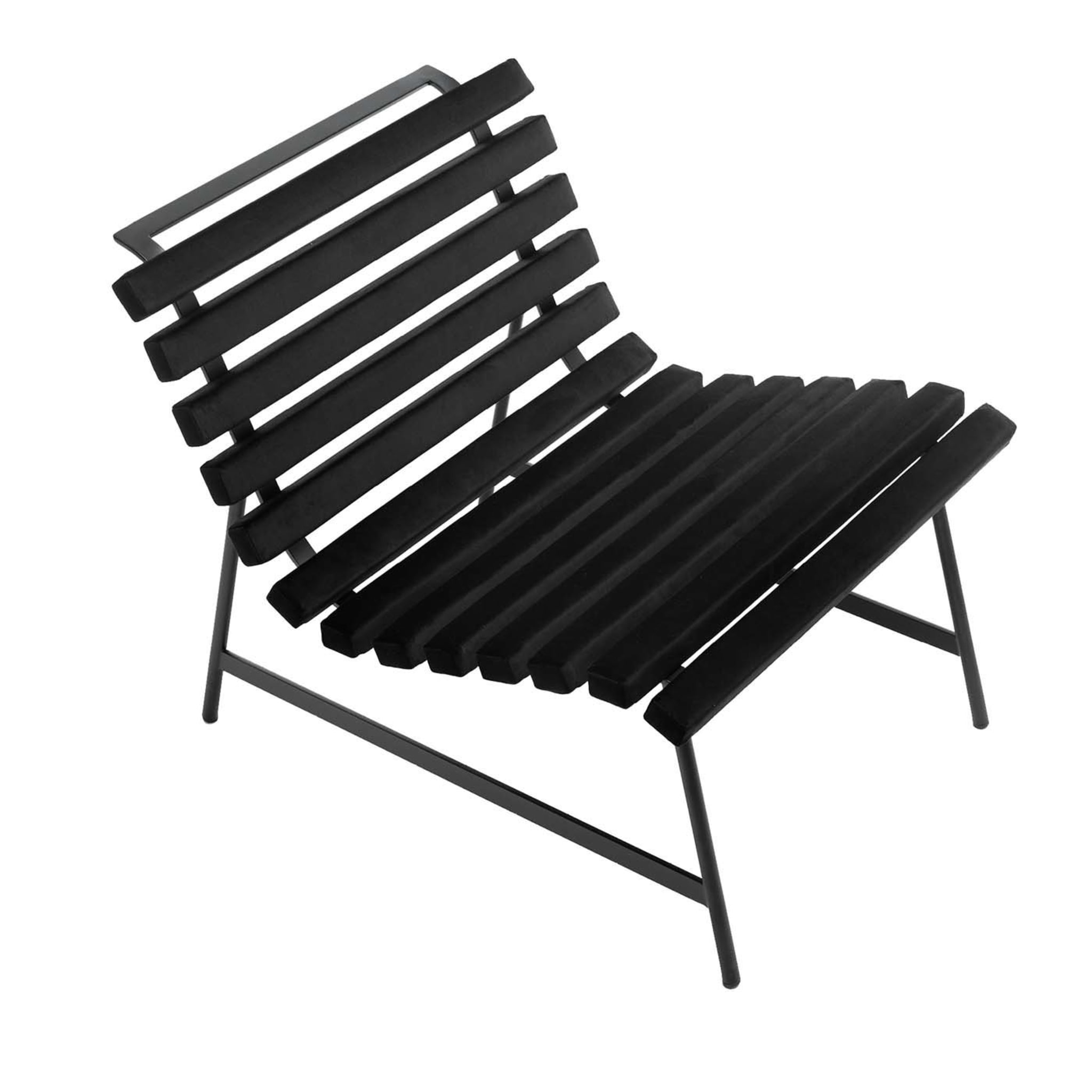 Chaise noire Giardinett - Vue principale